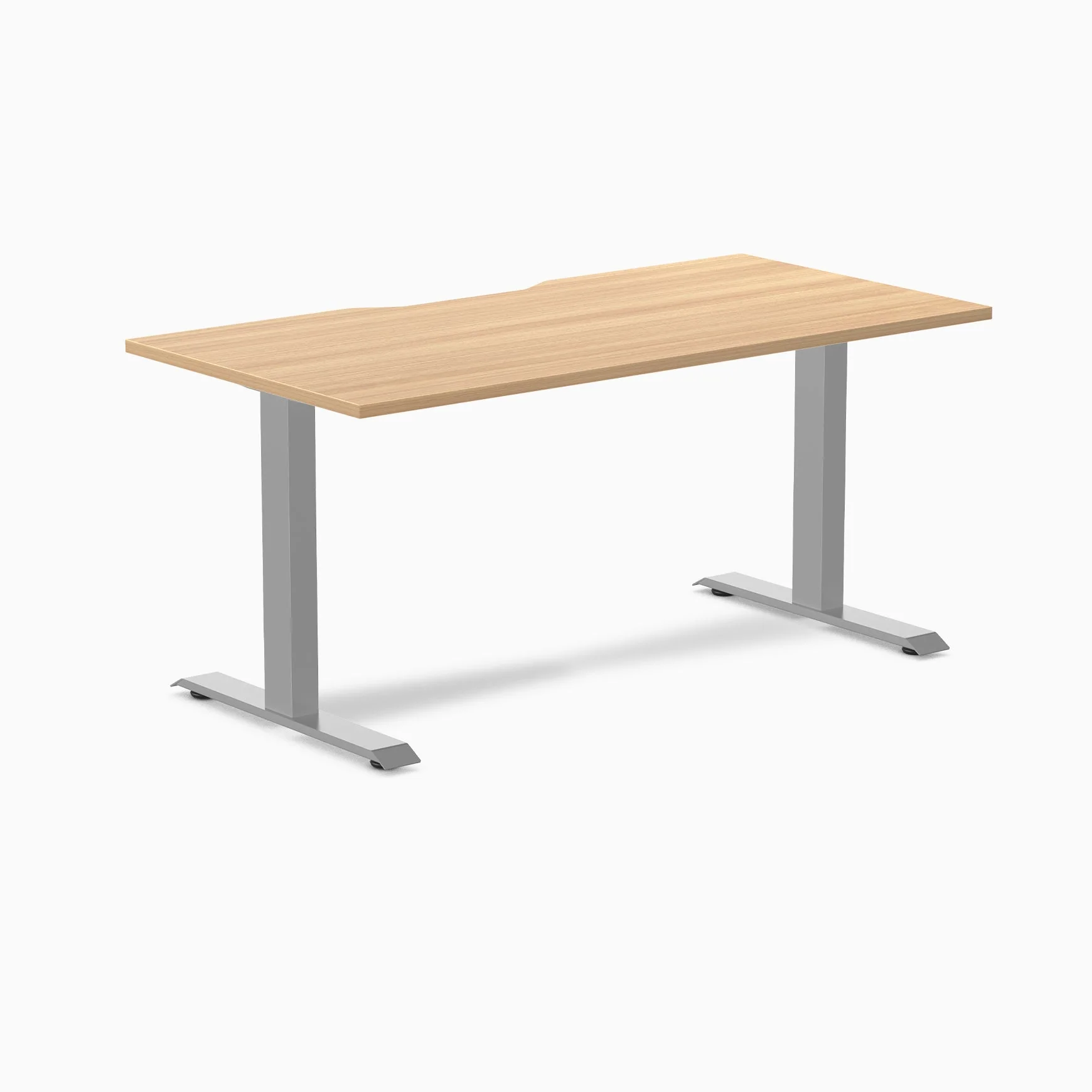 Desky Zero Scalloped Laminate Office Desk - Image 99