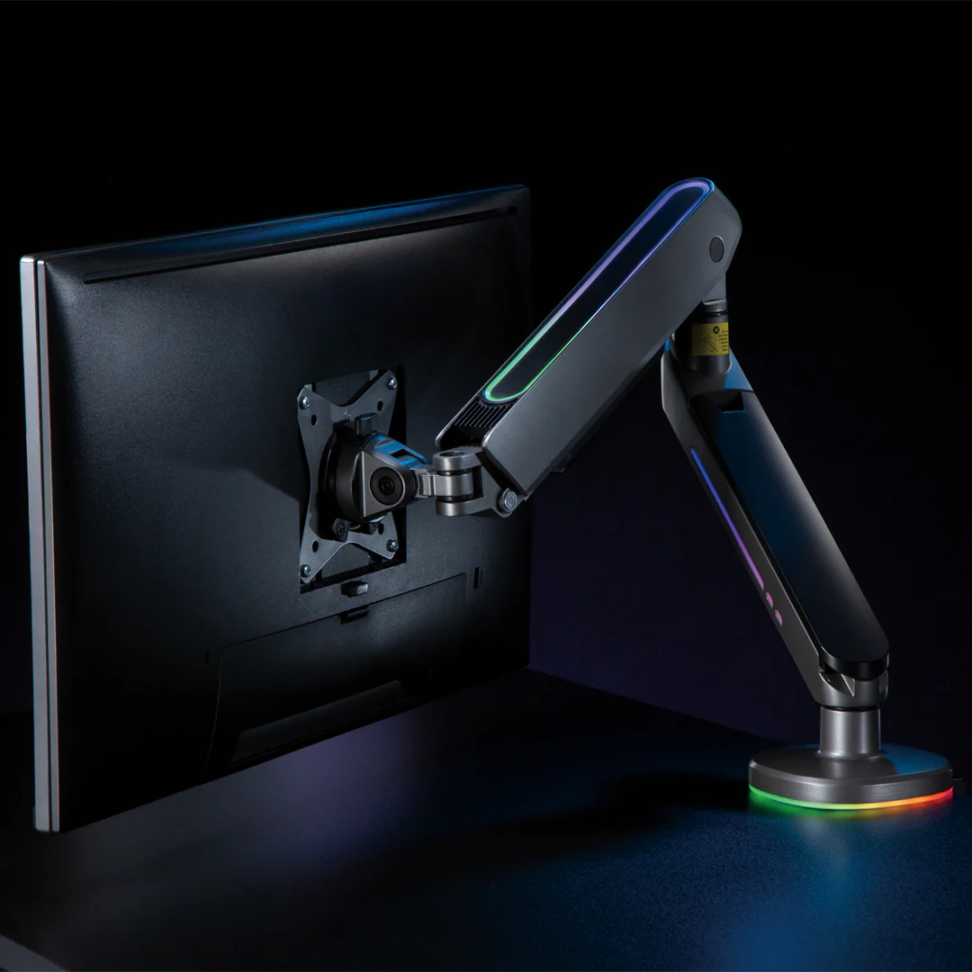 Desky Single LED Monitor Arm - Image 3
