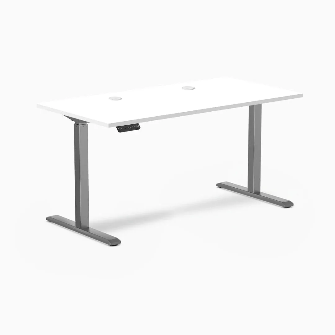 Desky Single Sit Stand Desk - Image 44