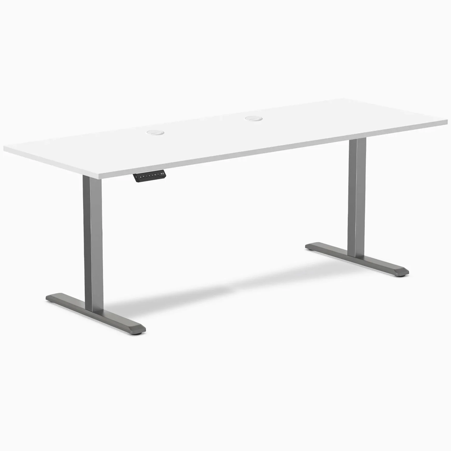 Desky Single Sit Stand Desk - Image 46