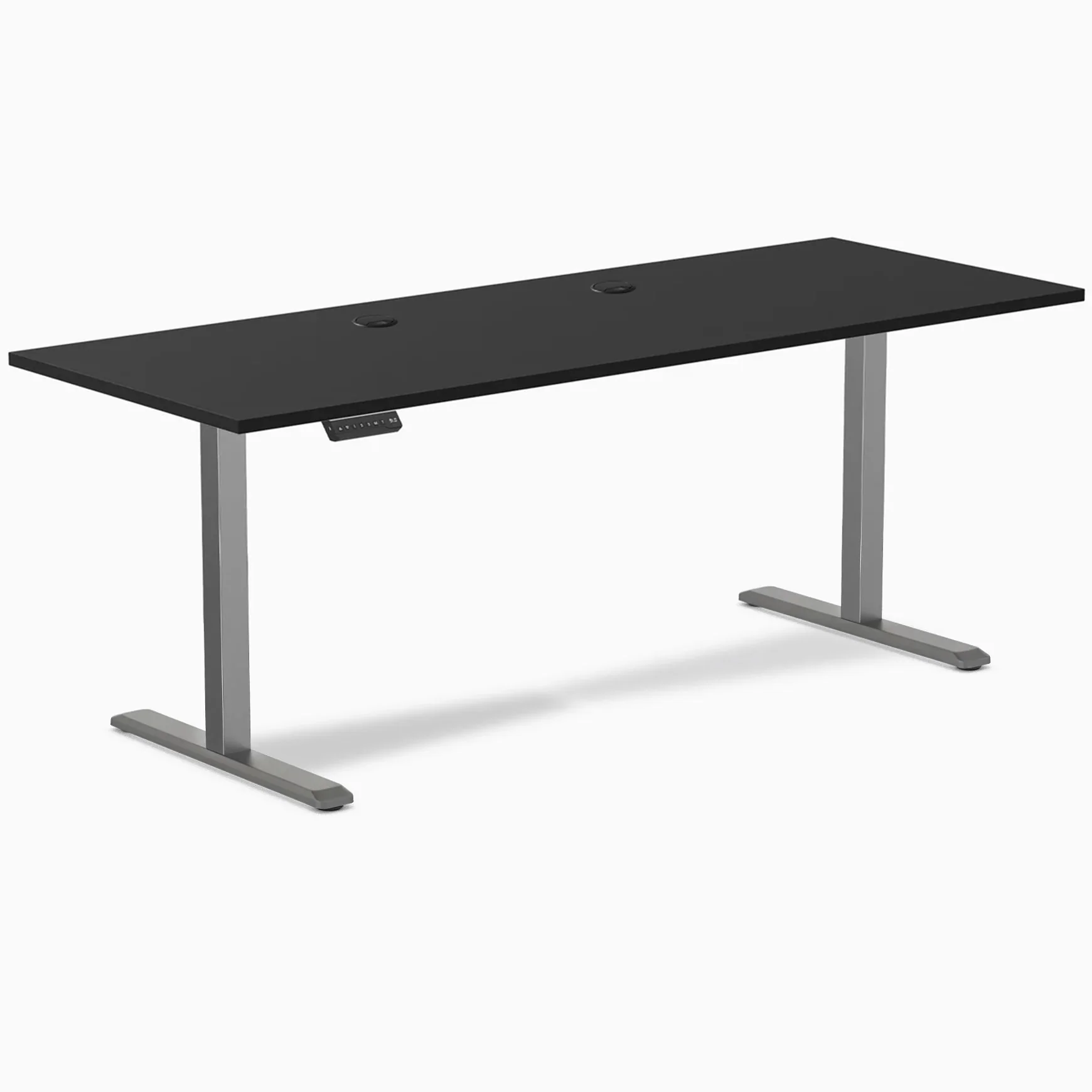 Desky Single Sit Stand Gaming Desk - Image 43