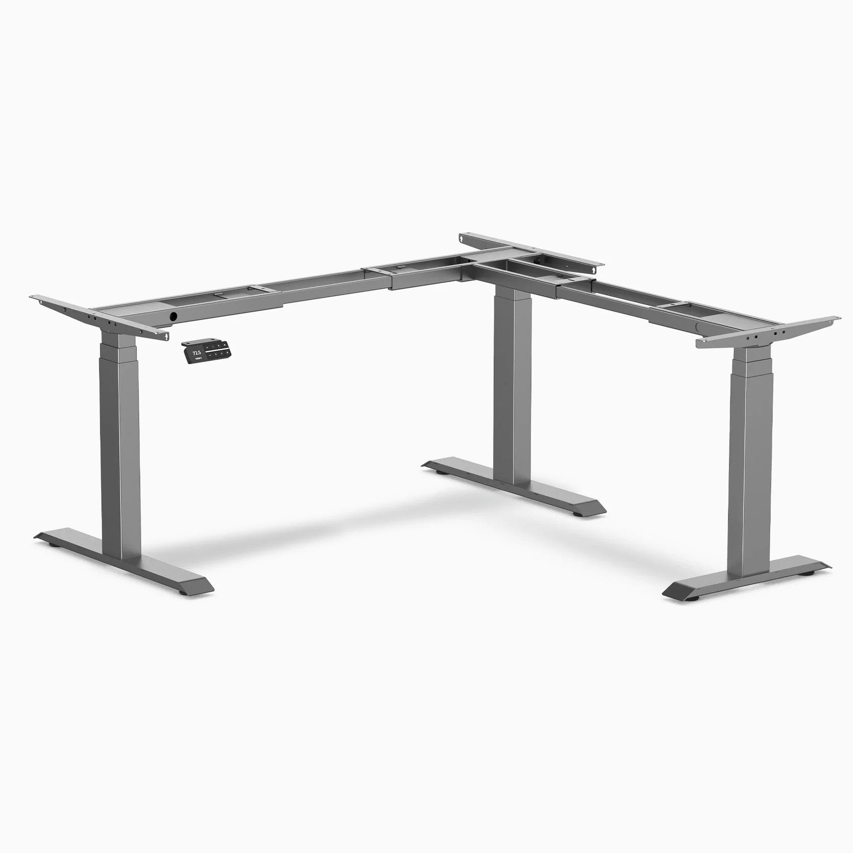 Desky Sit Stand L-Shape Desk Frame - Image 3