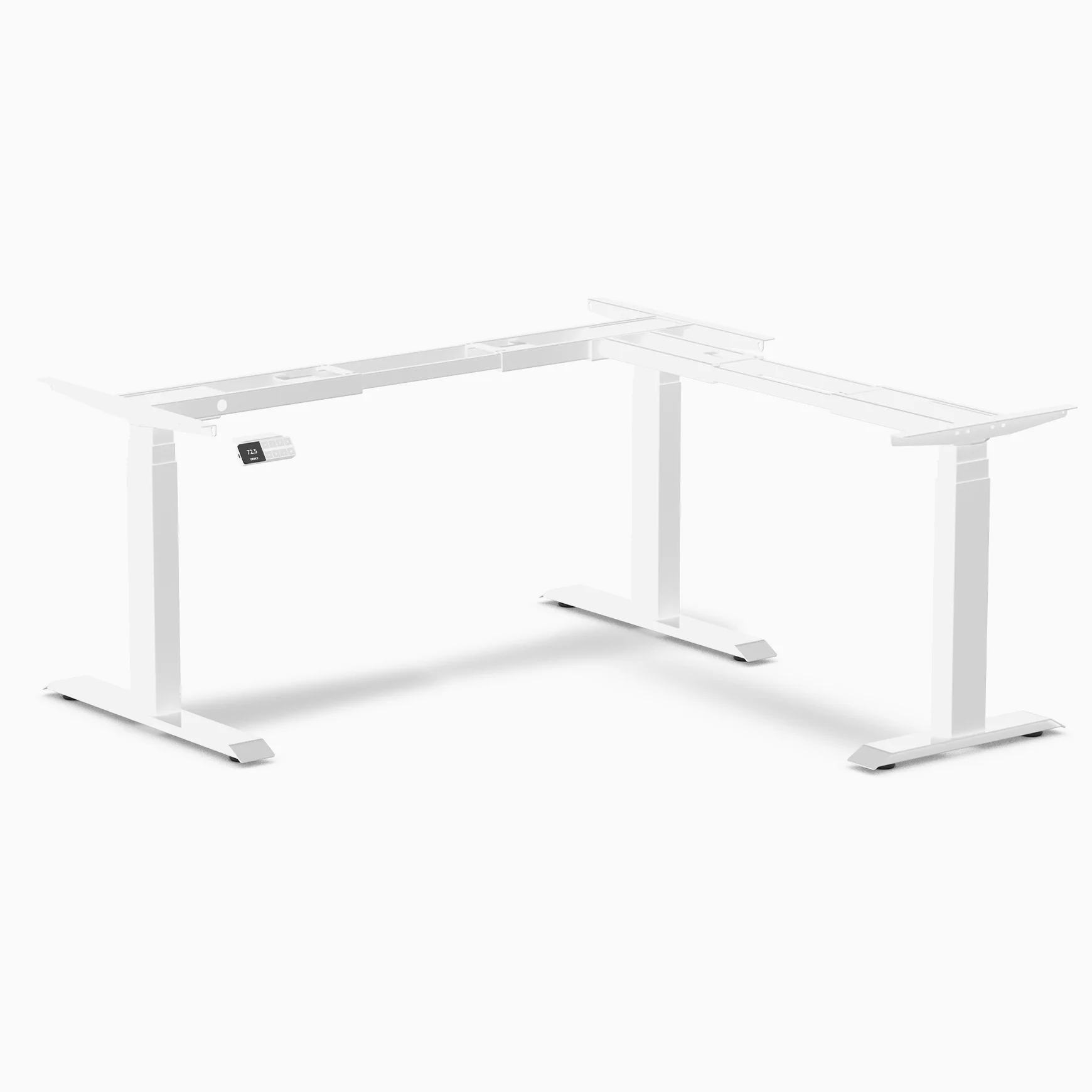 Desky Sit Stand L-Shape Desk Frame - Image 4