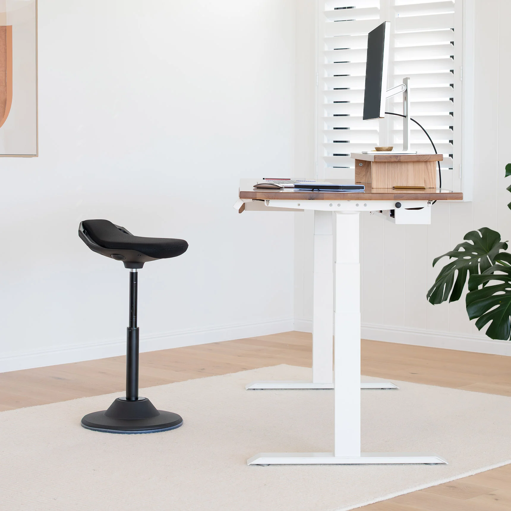 Desky Sit Stand Pro Active Stool - Image 4