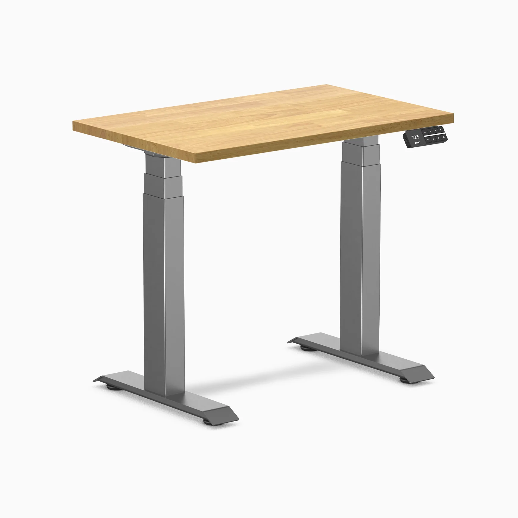 Desky Dual Mini Rubberwood Sit Stand Desk - Image 14