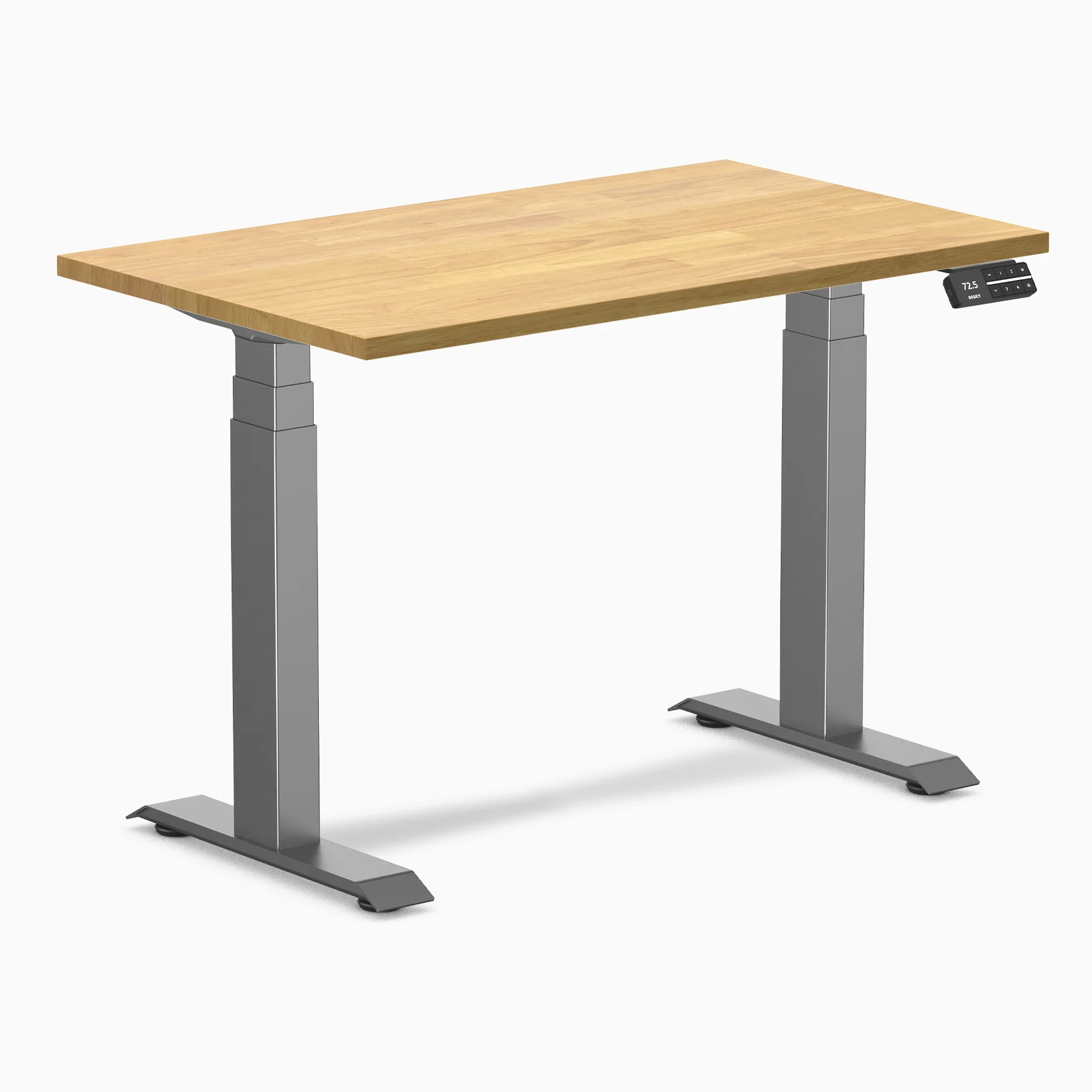 Desky Dual Mini Rubberwood Sit Stand Desk - Image 15