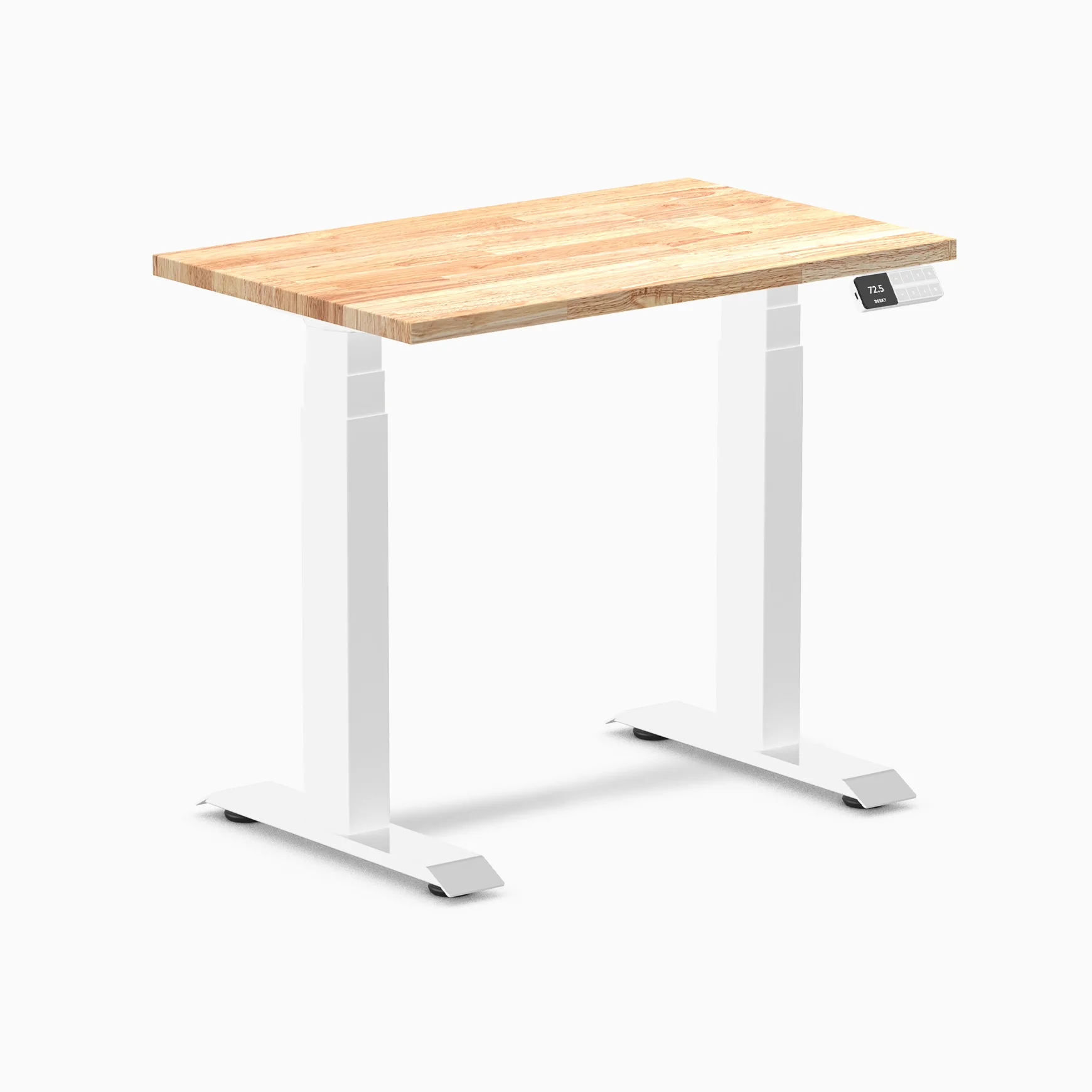Desky Dual Mini Rubberwood Sit Stand Desk - Image 29