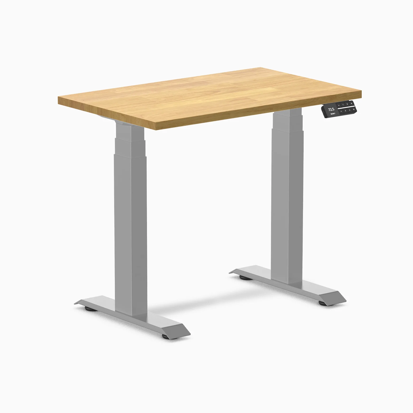 Desky Dual Mini Rubberwood Sit Stand Desk - Image 36