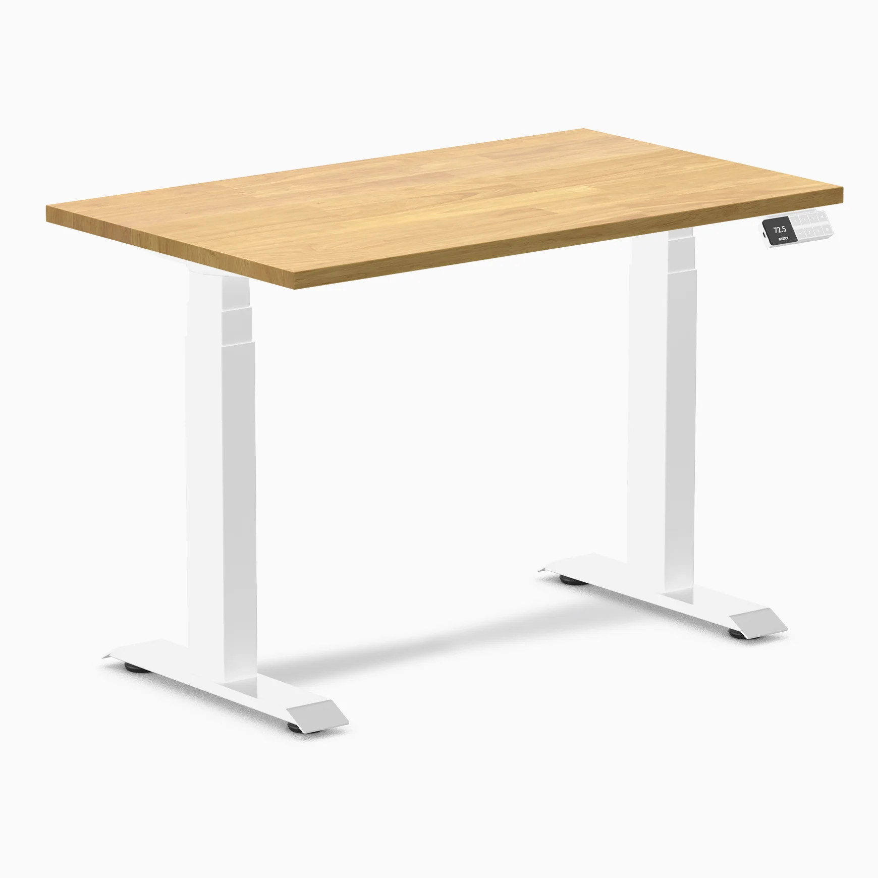 Desky Dual Mini Rubberwood Sit Stand Desk - Image 38