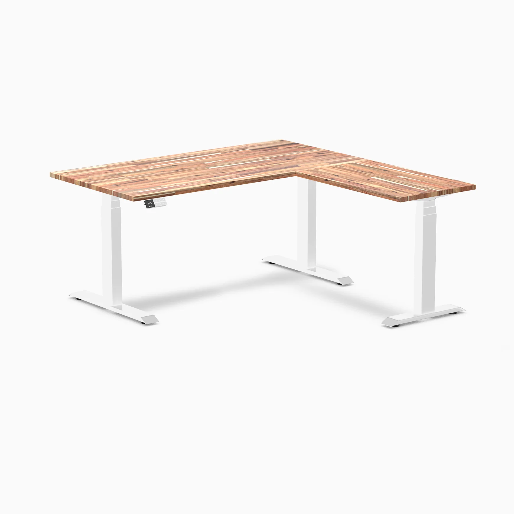 Desky Softwood L-Shape Sit Stand Desk - Image 11