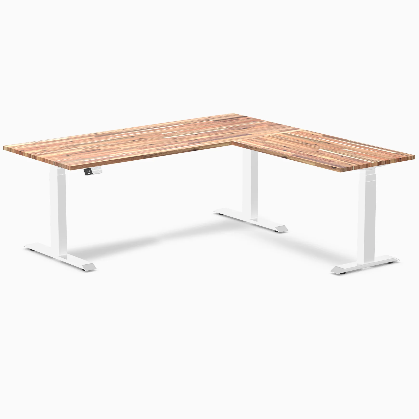 Desky Softwood L-Shape Sit Stand Desk - Image 14