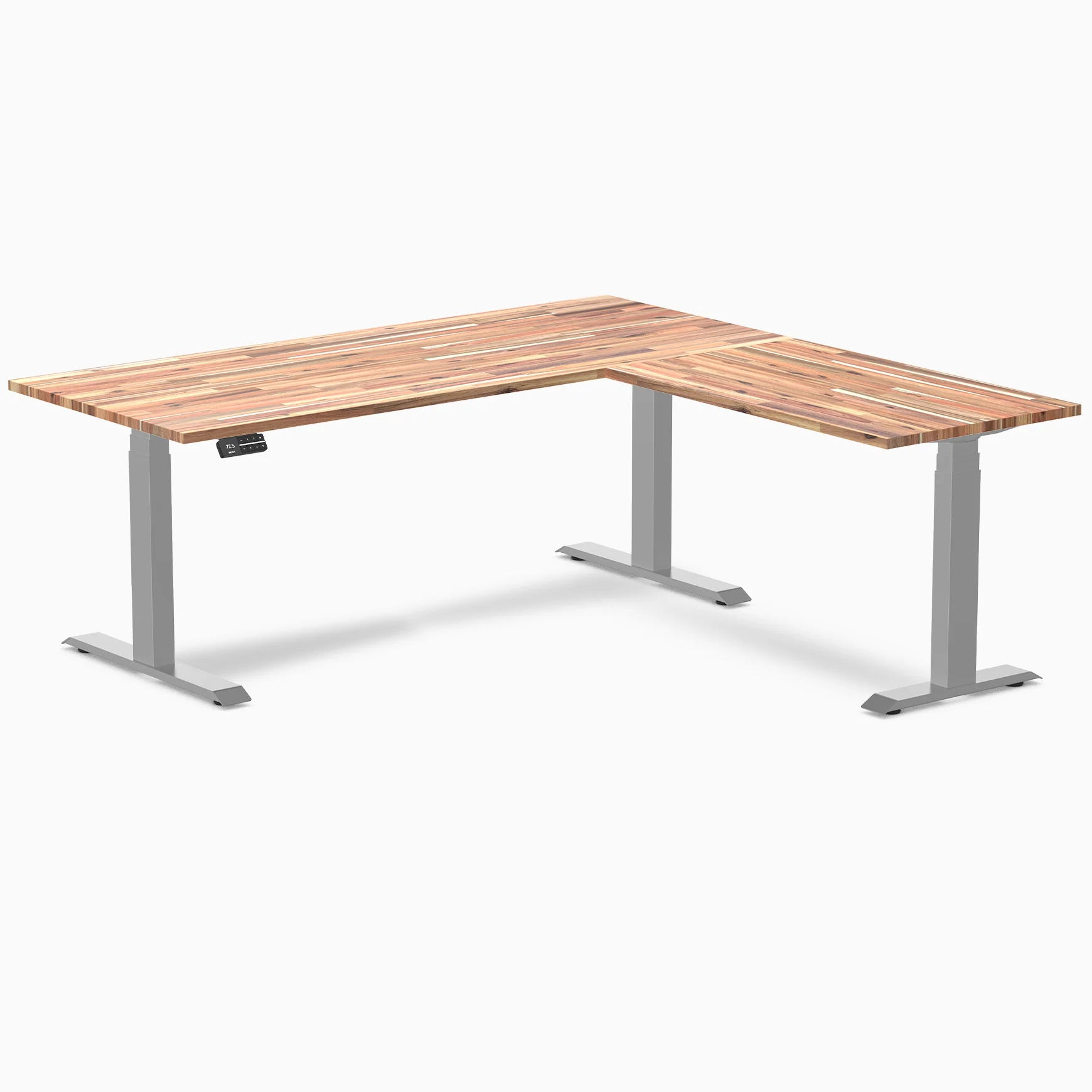 Desky Softwood L-Shape Sit Stand Desk - Image 15