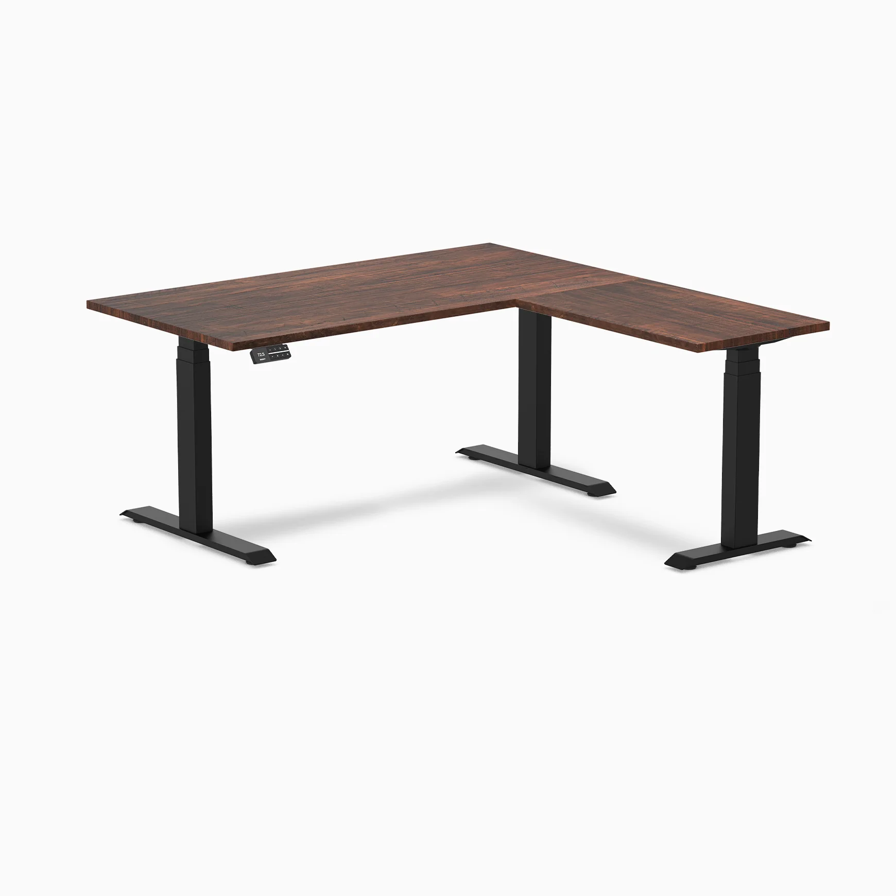 Desky Softwood L-Shape Sit Stand Desk - Image 16