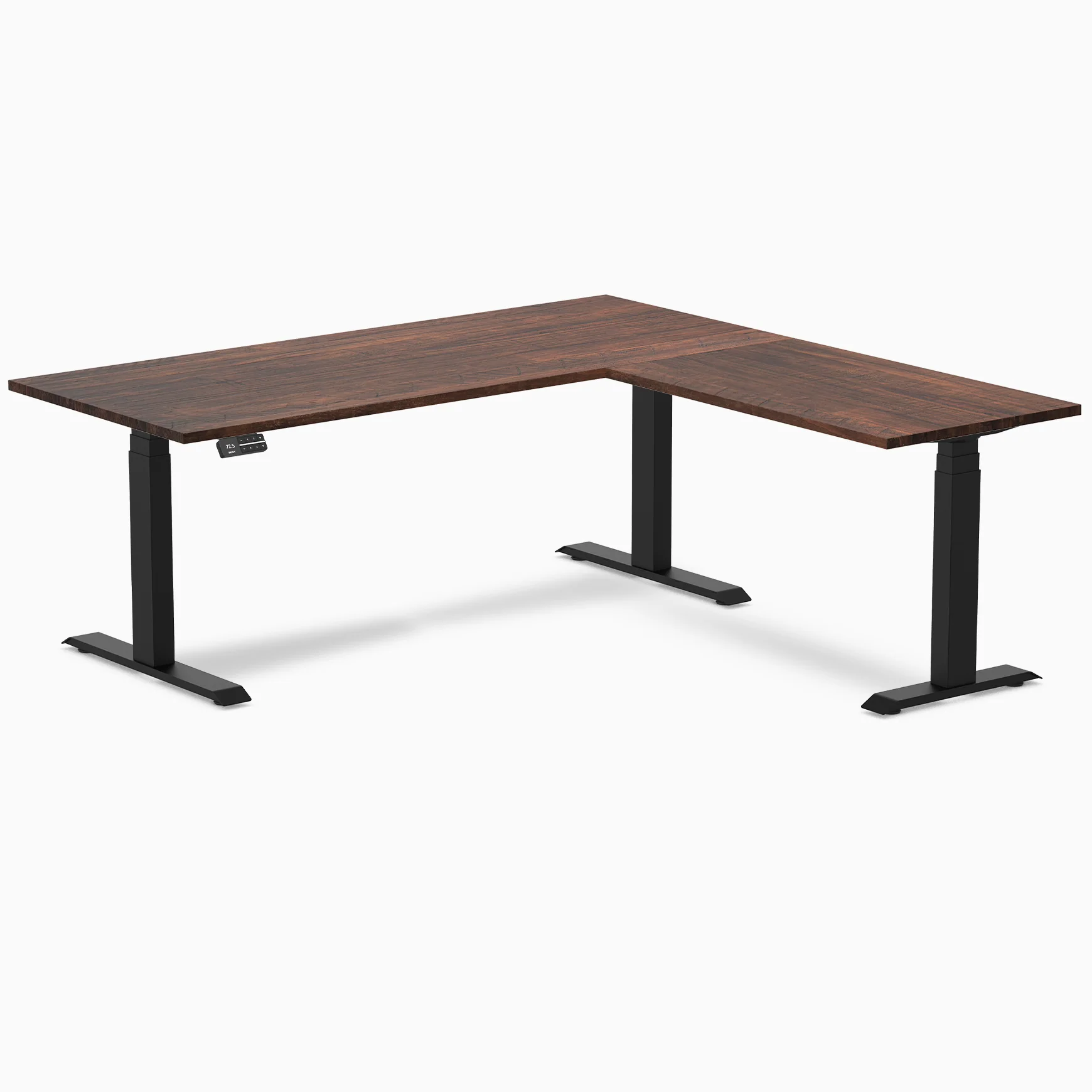 Desky Softwood L-Shape Sit Stand Desk - Image 19