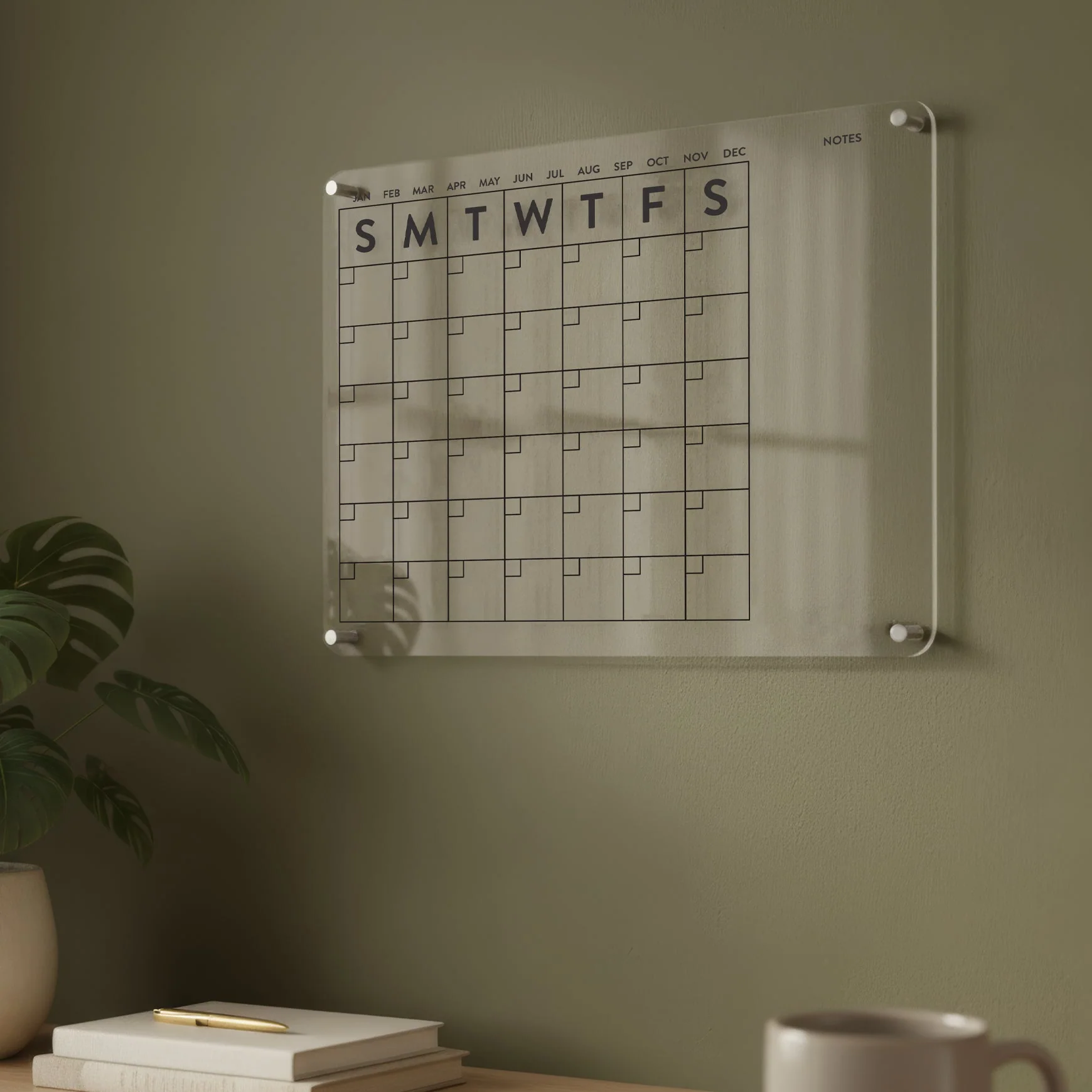 Desky Wall Calendar & Organiser - Image 4