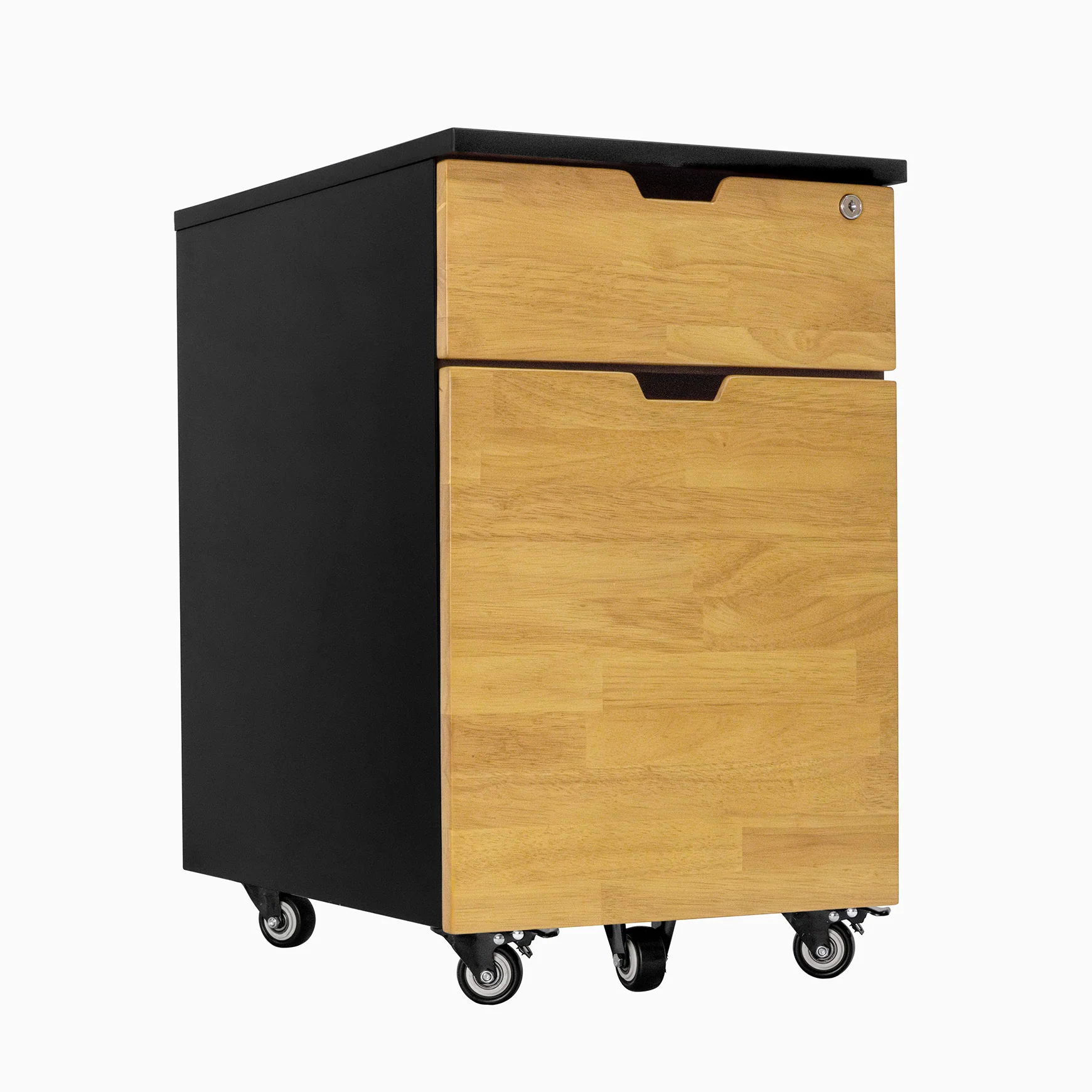 Desky Wooden Minimal Filing Cabinet - Image 15