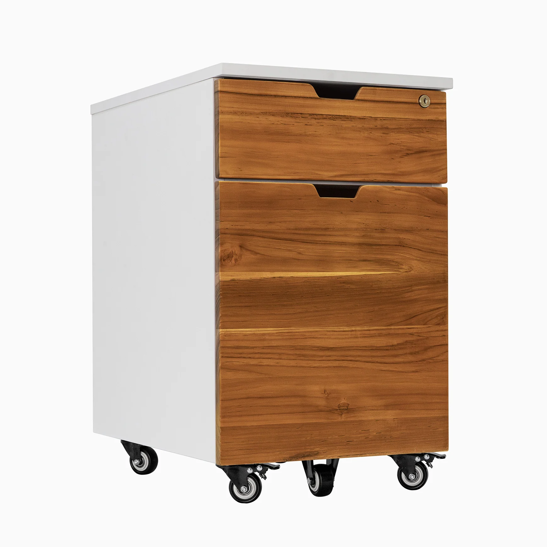 Desky Wooden Minimal Filing Cabinet - Image 21