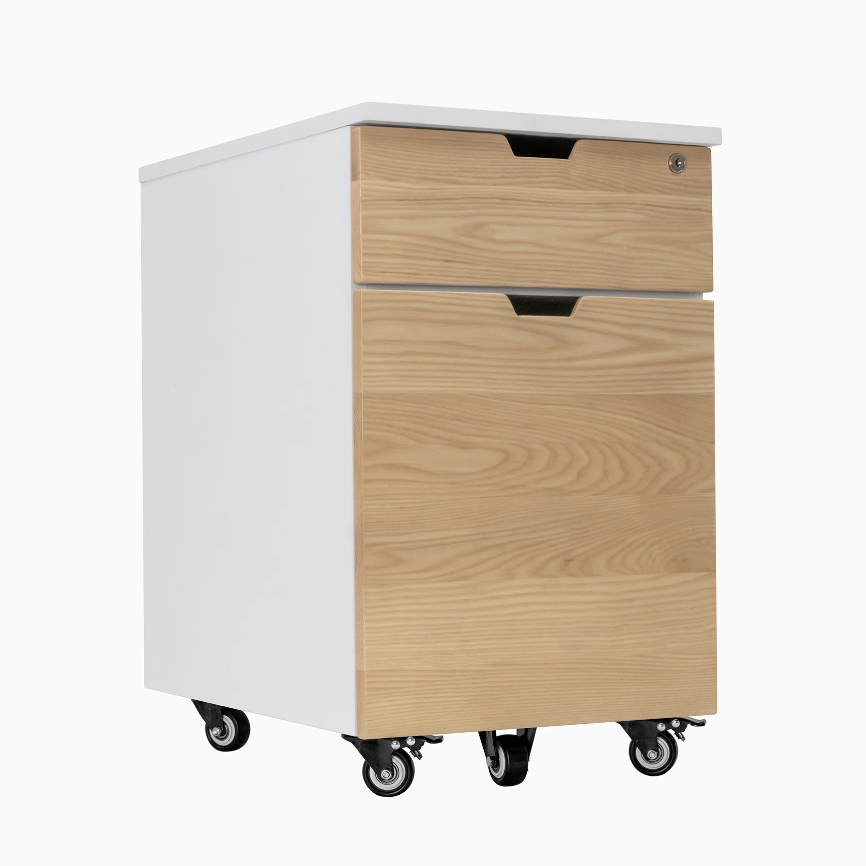 Desky Wooden Minimal Filing Cabinet - Image 23
