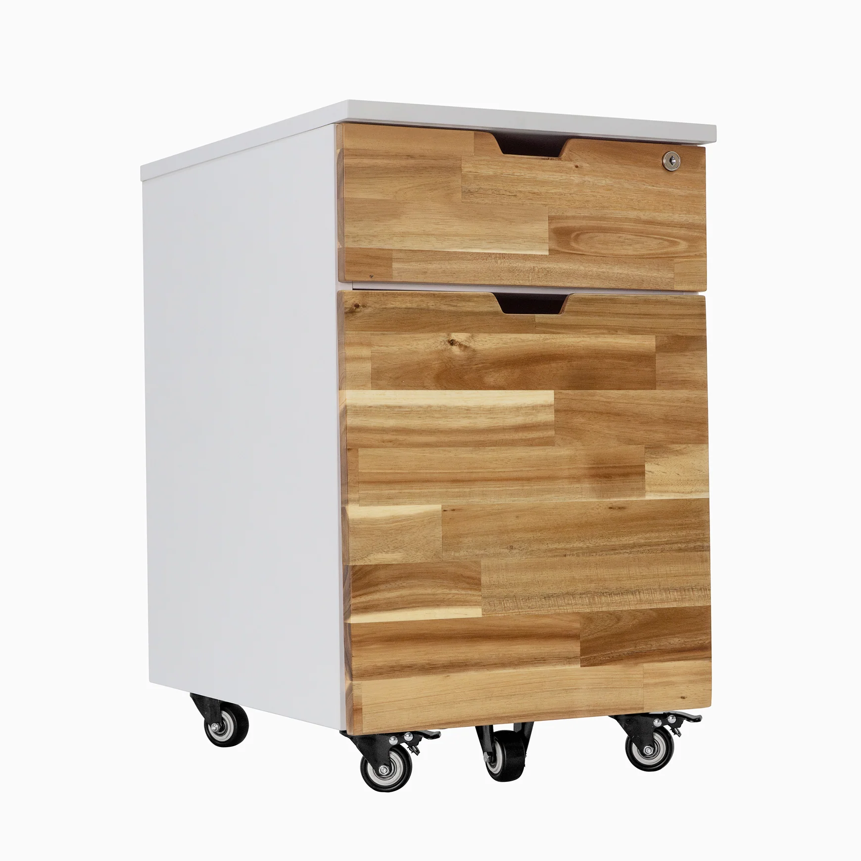 Desky Wooden Minimal Filing Cabinet - Image 28