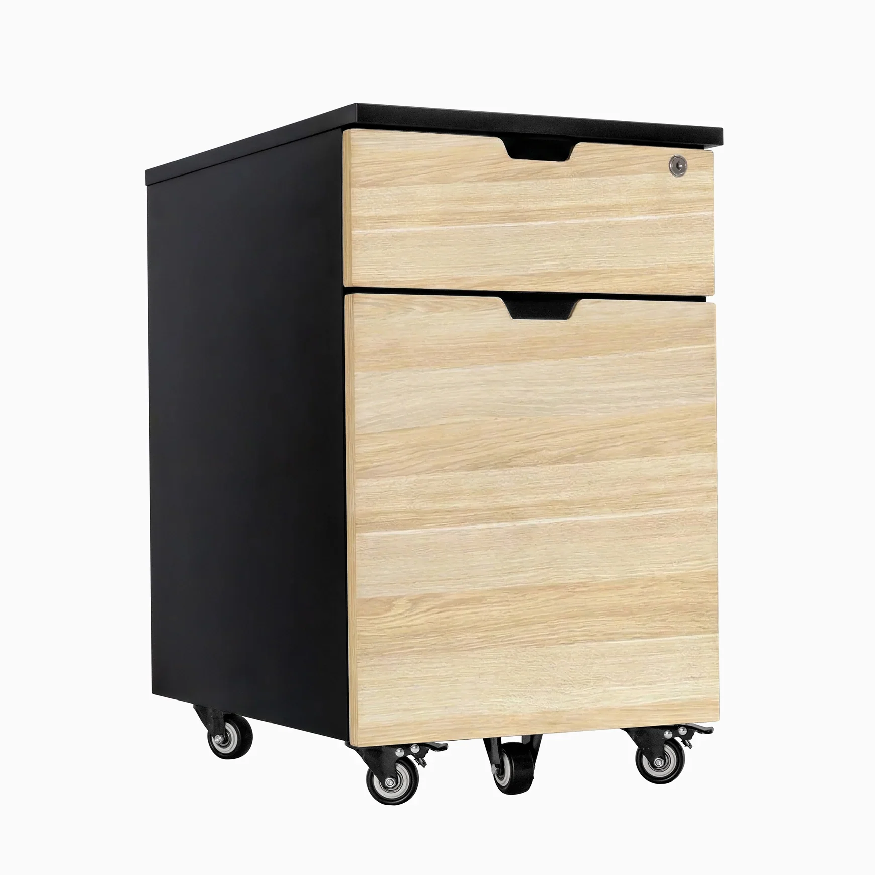 Desky Wooden Minimal Filing Cabinet - Image 36