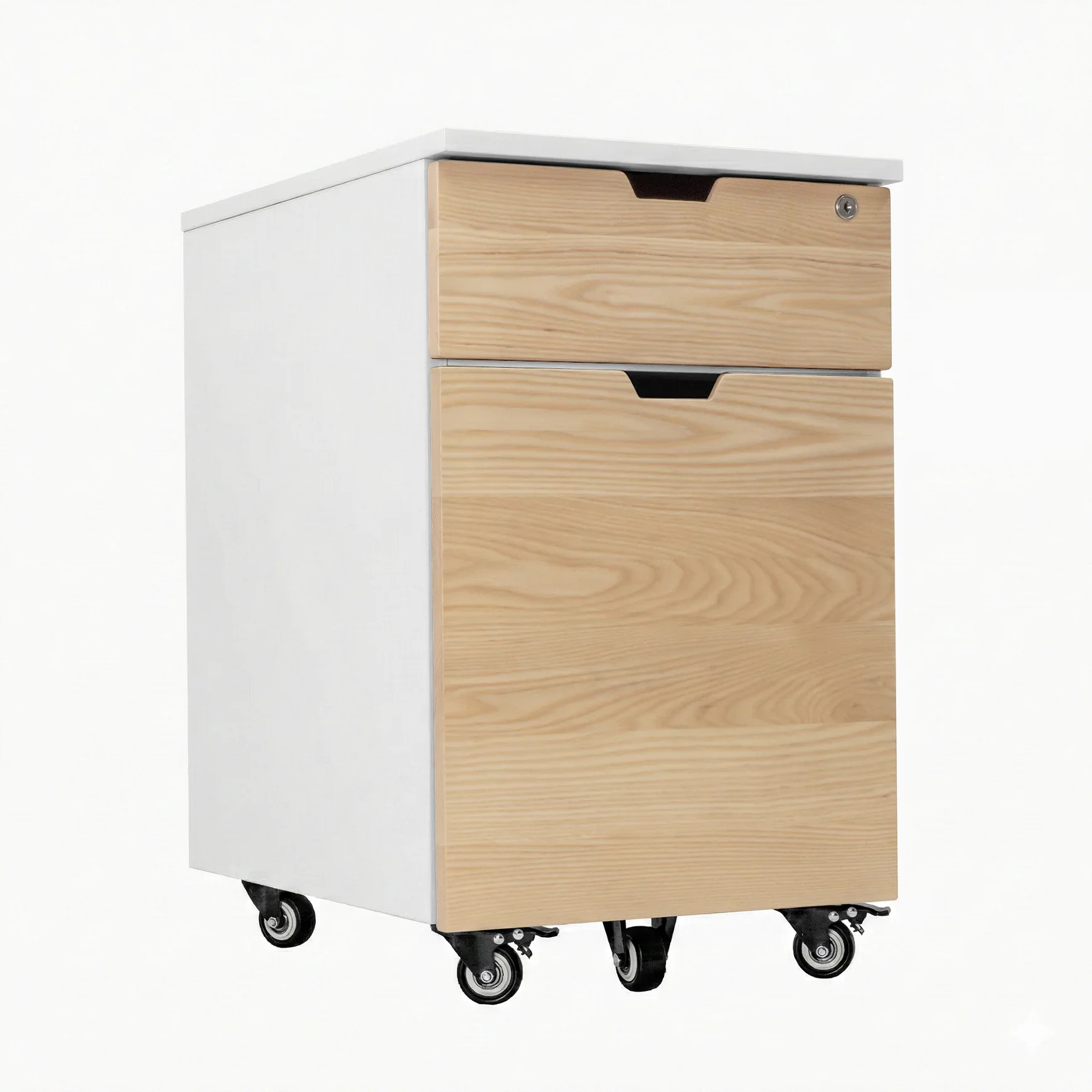 Desky Wooden Minimal Filing Cabinet - Image 40