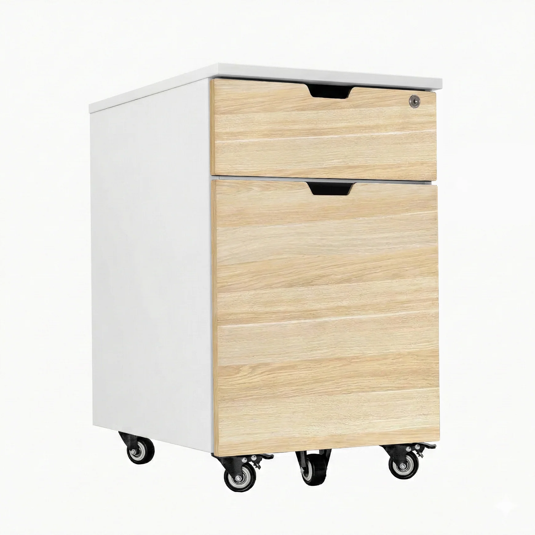 Desky Wooden Minimal Filing Cabinet - Image 44