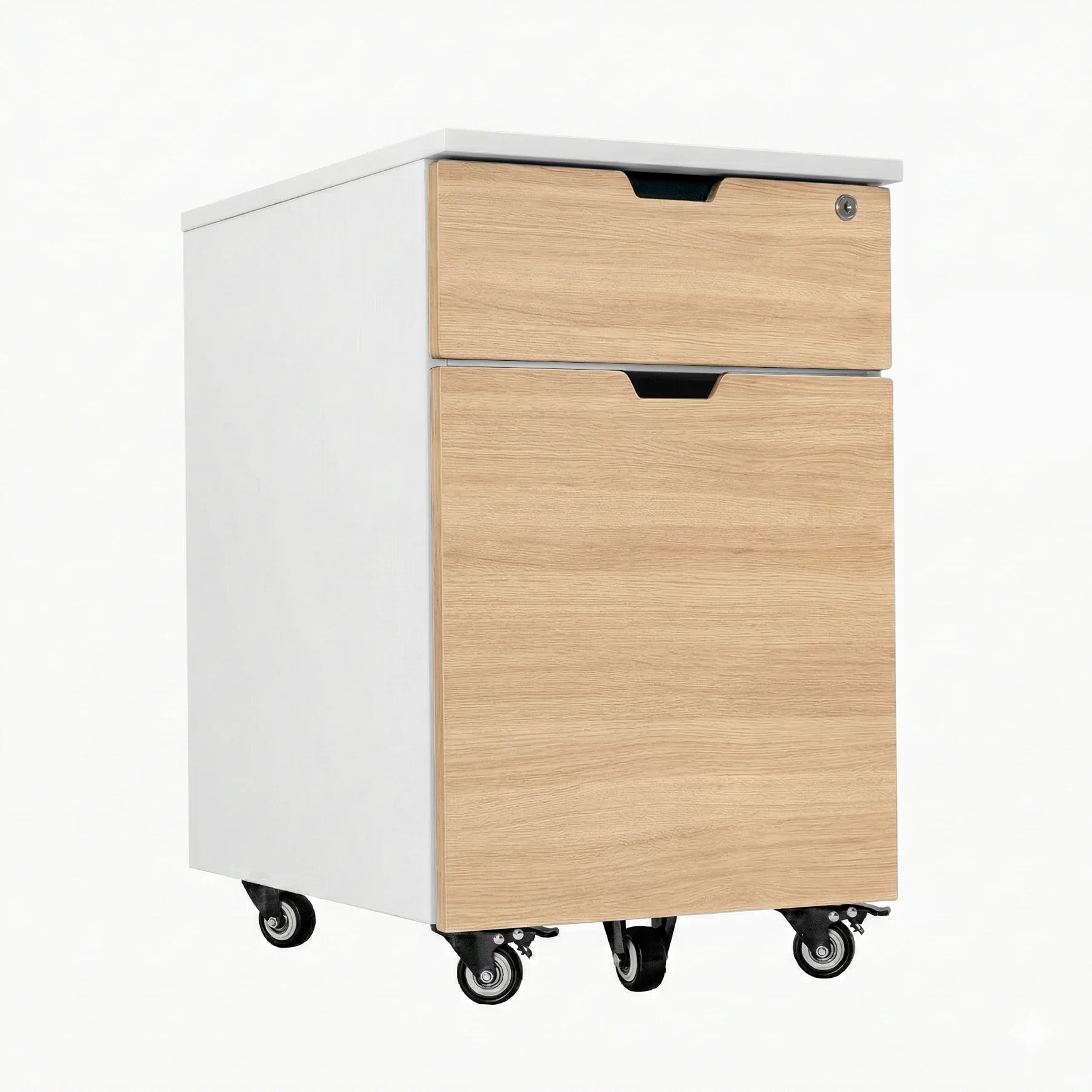 Desky Wooden Minimal Filing Cabinet - Image 46