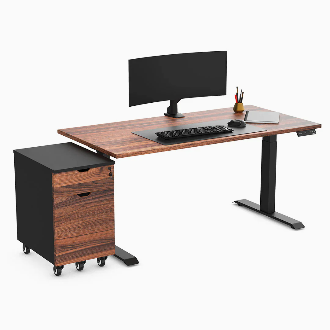 Desky Wooden Minimal Filing Cabinet - Image 5