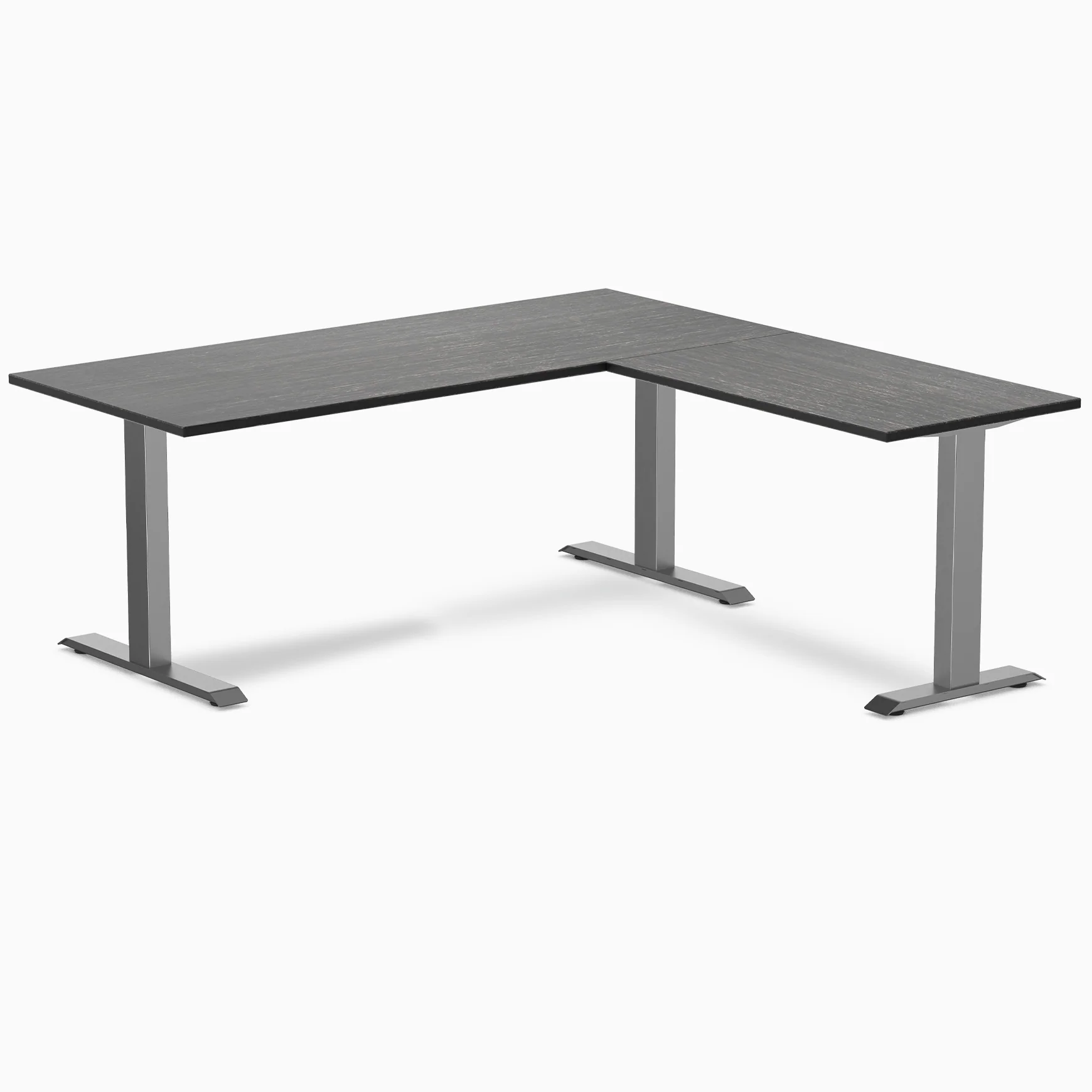 Desky Zero Bamboo L-Shape Office Desk - Image 18