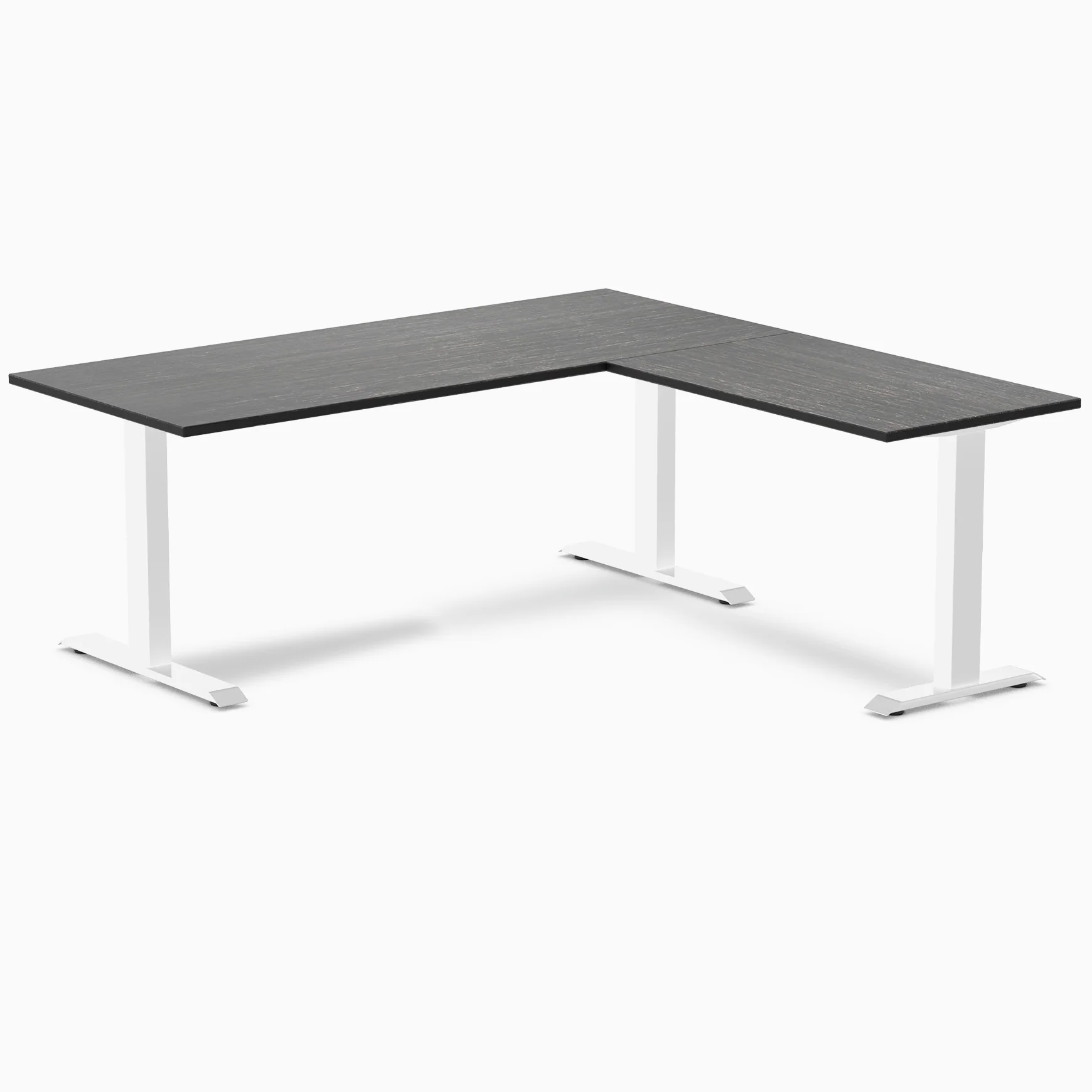 Desky Zero Bamboo L-Shape Office Desk - Image 19