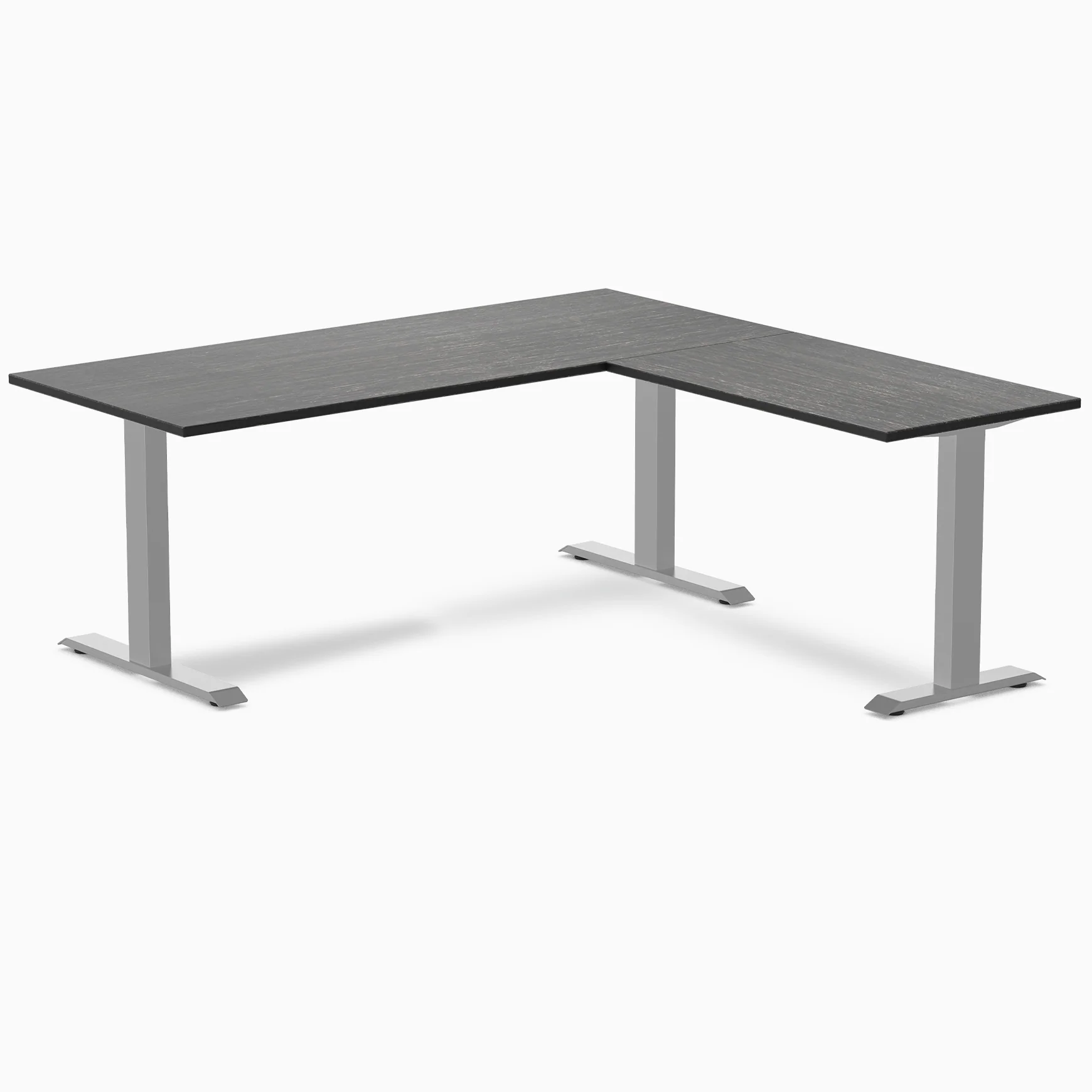 Desky Zero Bamboo L-Shape Office Desk - Image 20