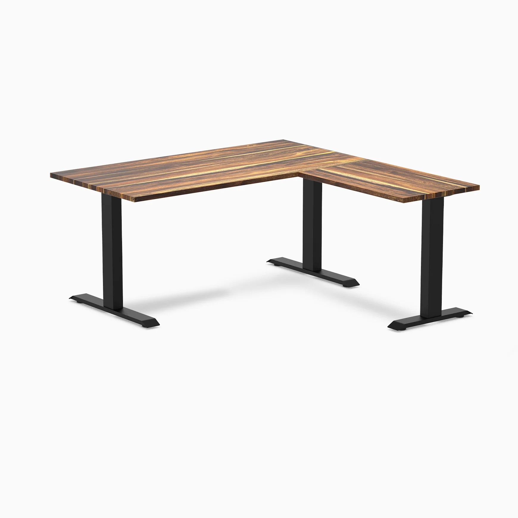 Desky Zero Hardwood L-Shape Office Desk - Image 10