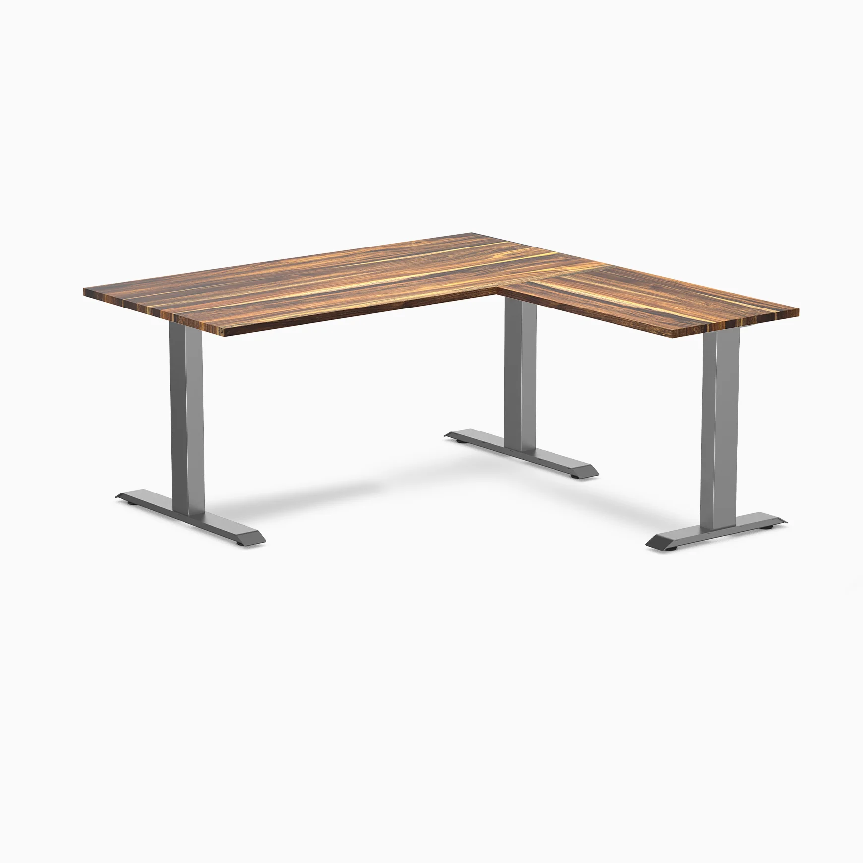 Desky Zero Hardwood L-Shape Office Desk - Image 12