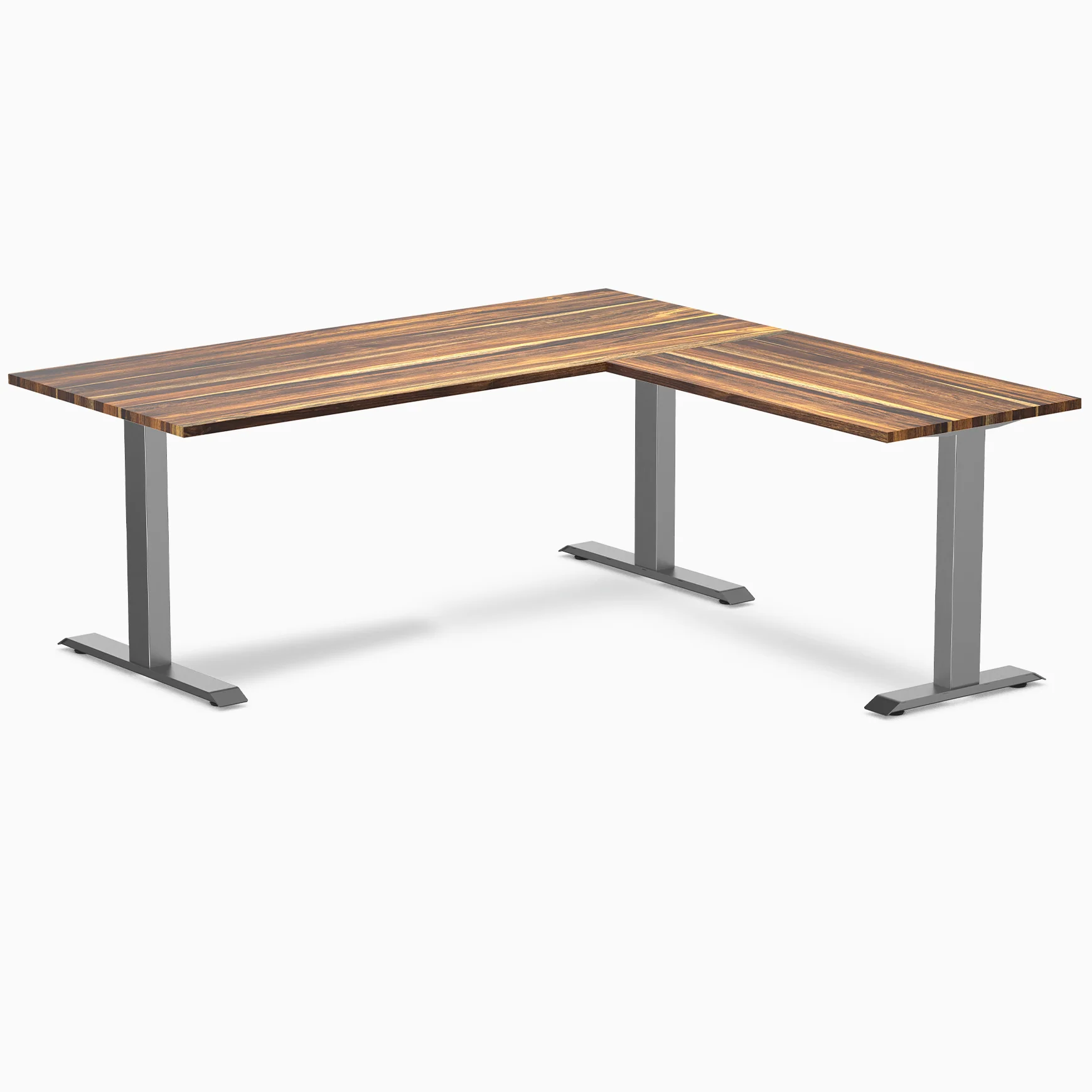 Desky Zero Hardwood L-Shape Office Desk - Image 16