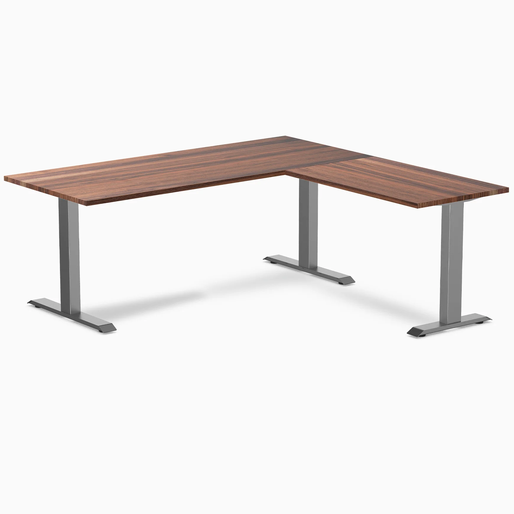 Desky Zero Hardwood L-Shape Office Desk - Image 24