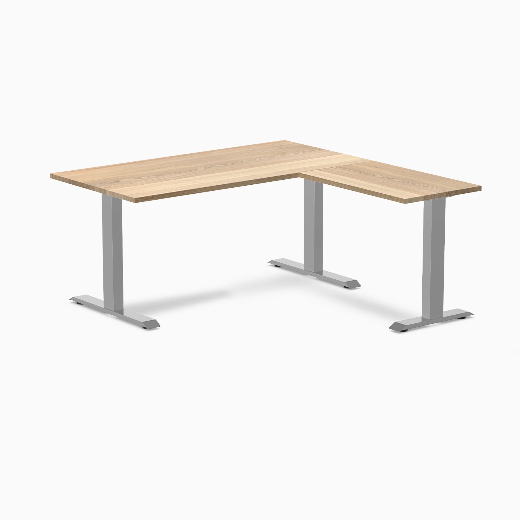 Desky Zero Hardwood L-Shape Office Desk - Image 29