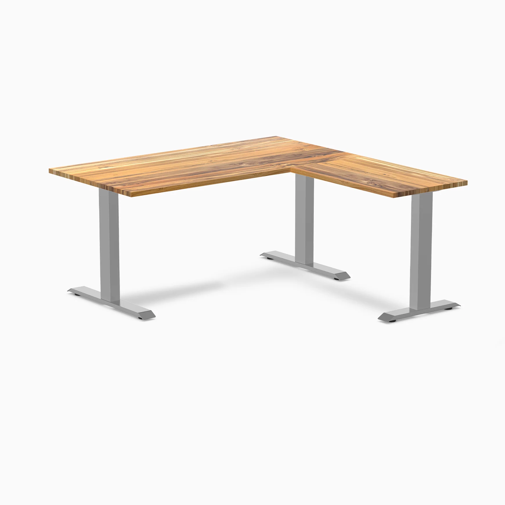 Desky Zero Hardwood L-Shape Office Desk - Image 37