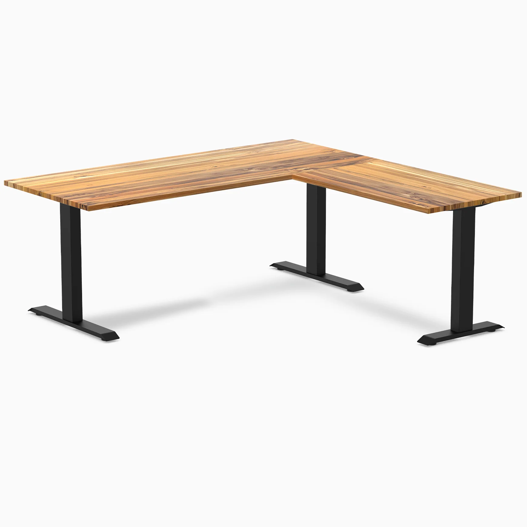 Desky Zero Hardwood L-Shape Office Desk - Image 38