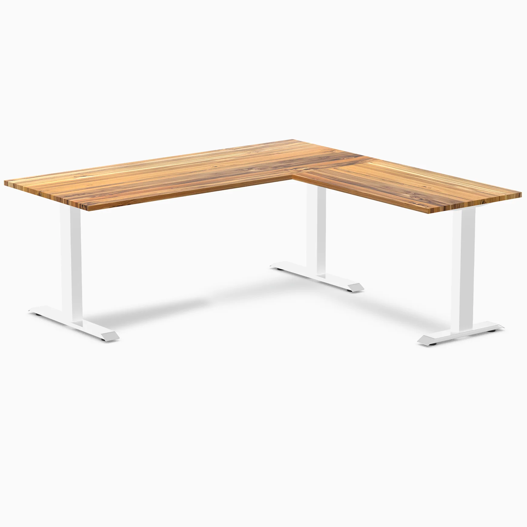 Desky Zero Hardwood L-Shape Office Desk - Image 39