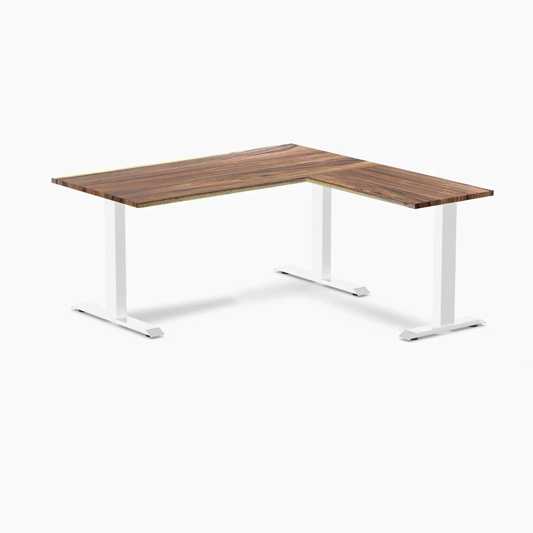 Desky Zero Hardwood L-Shape Office Desk - Image 43