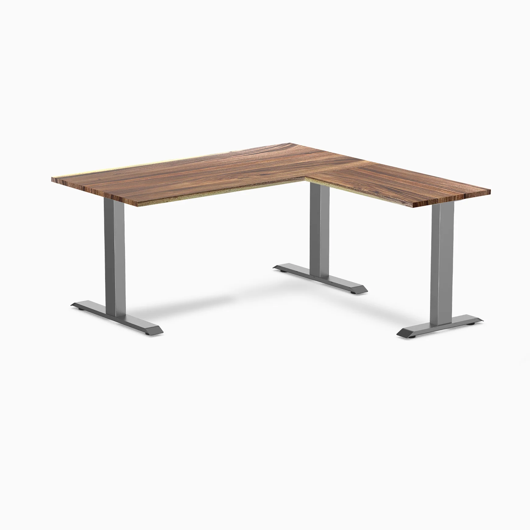 Desky Zero Hardwood L-Shape Office Desk - Image 44