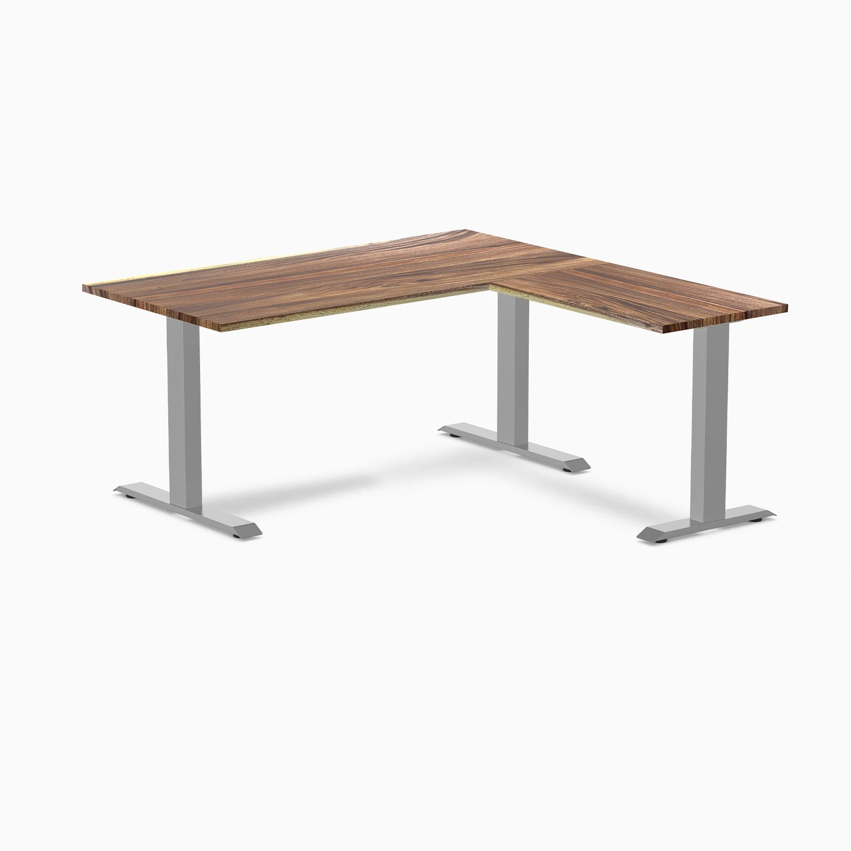 Desky Zero Hardwood L-Shape Office Desk - Image 45