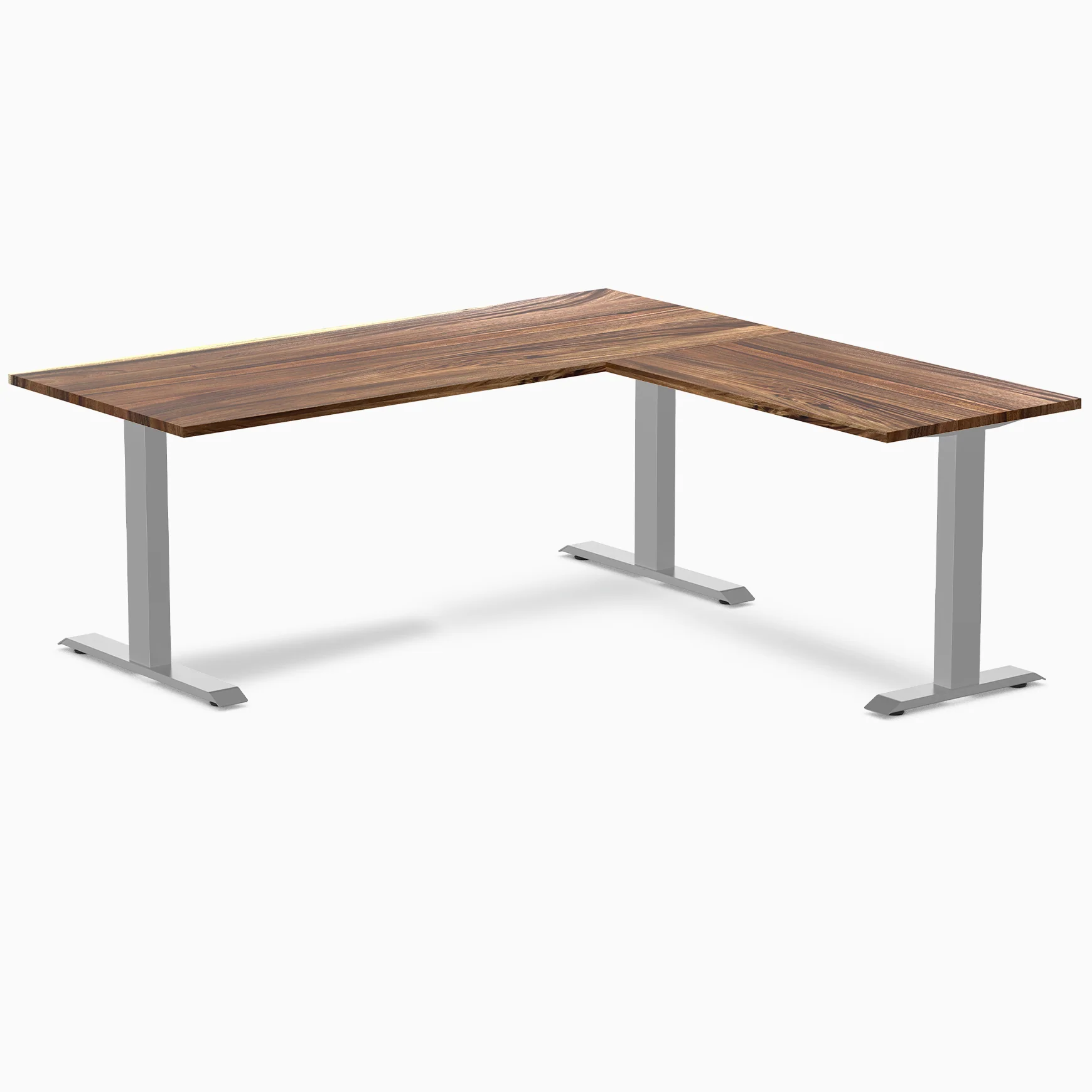 Desky Zero Hardwood L-Shape Office Desk - Image 49