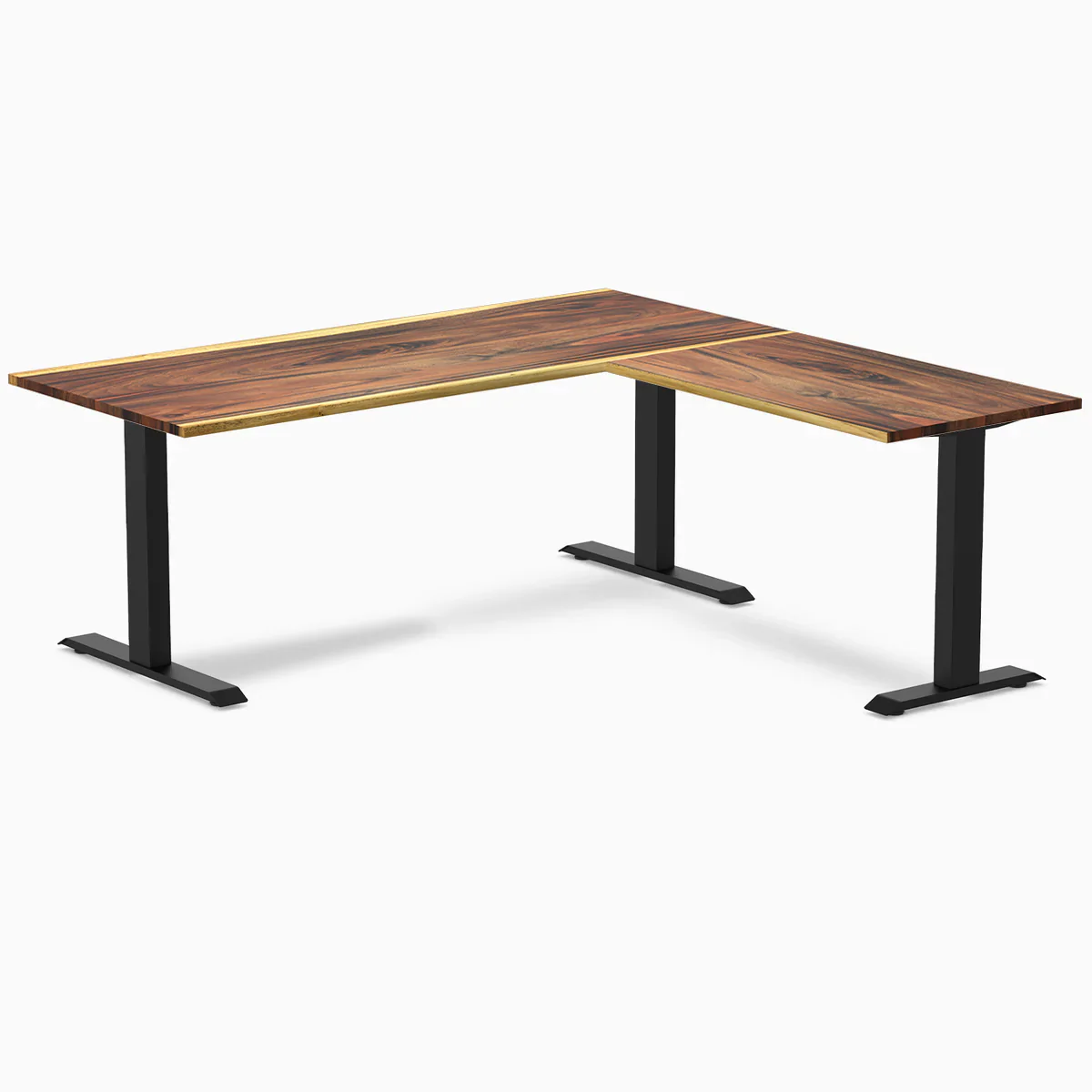 Desky Zero Hardwood L-Shape Office Desk - Image 54