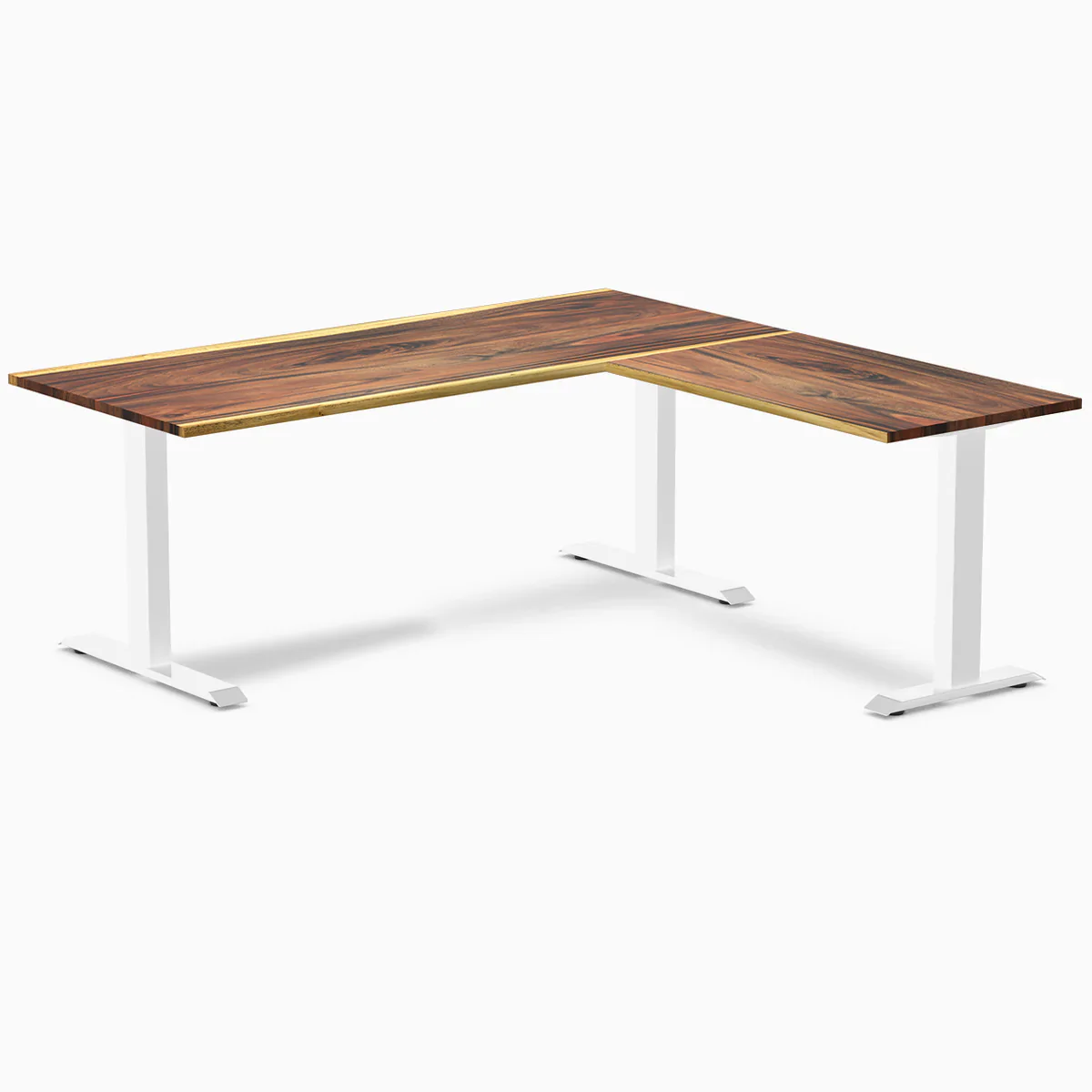 Desky Zero Hardwood L-Shape Office Desk - Image 55