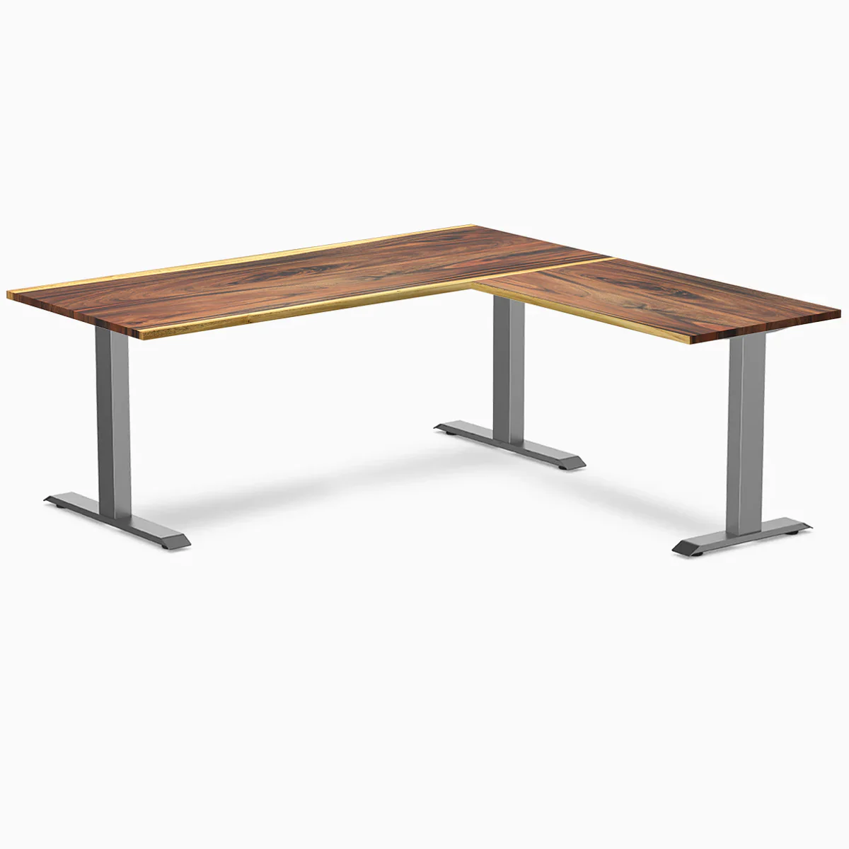 Desky Zero Hardwood L-Shape Office Desk - Image 56