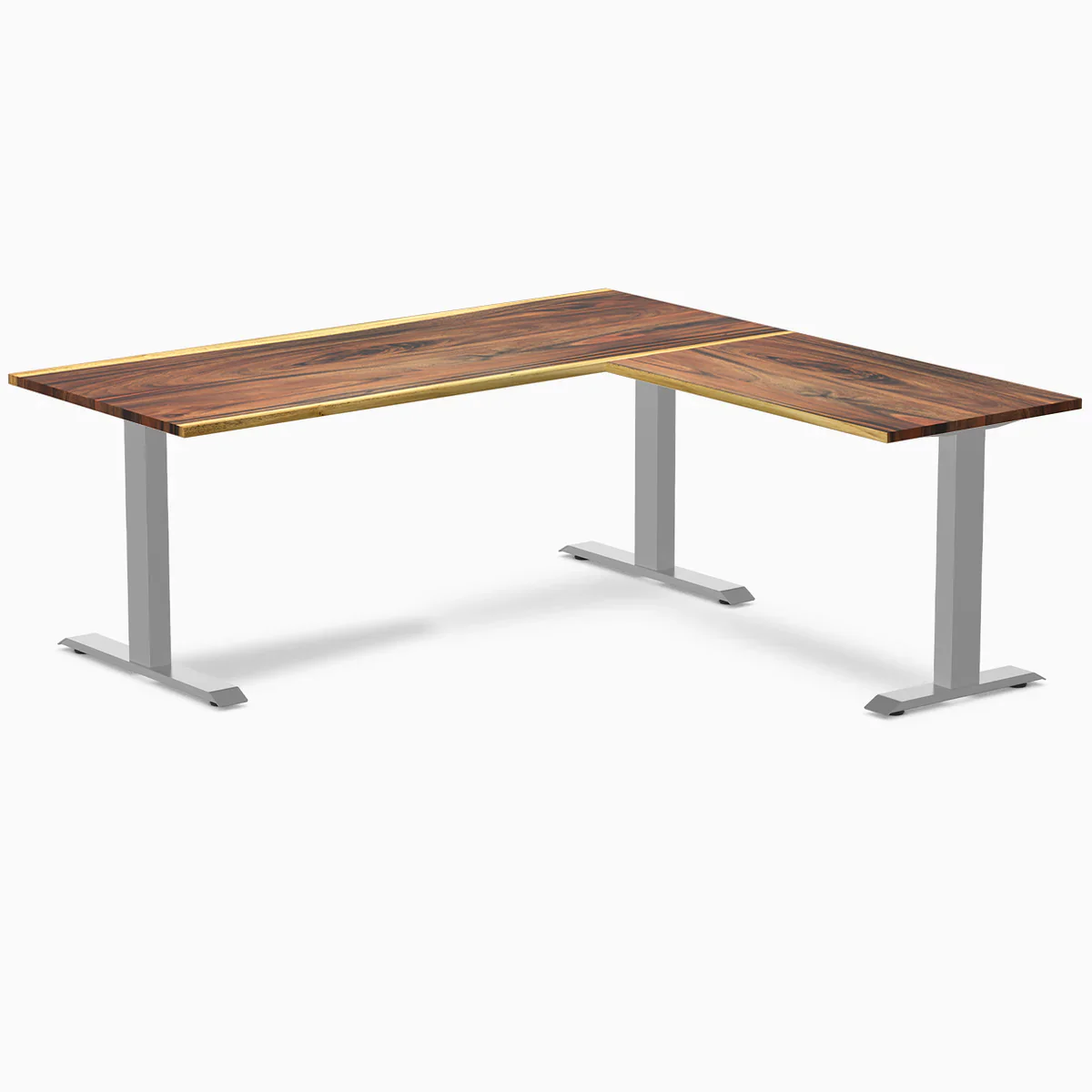 Desky Zero Hardwood L-Shape Office Desk - Image 57