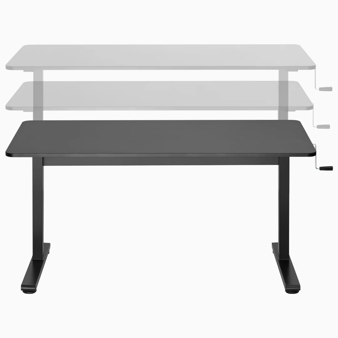 Desky Zero Manual Standing Desk - Image 8