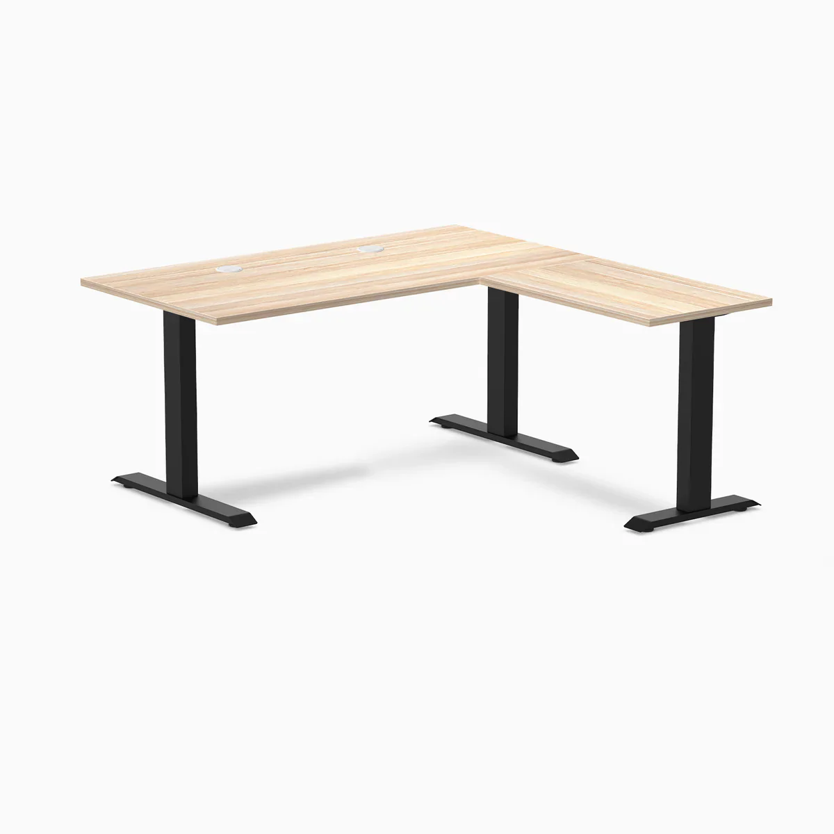 Desky Zero Laminate L-Shape Office Desk - Image 107
