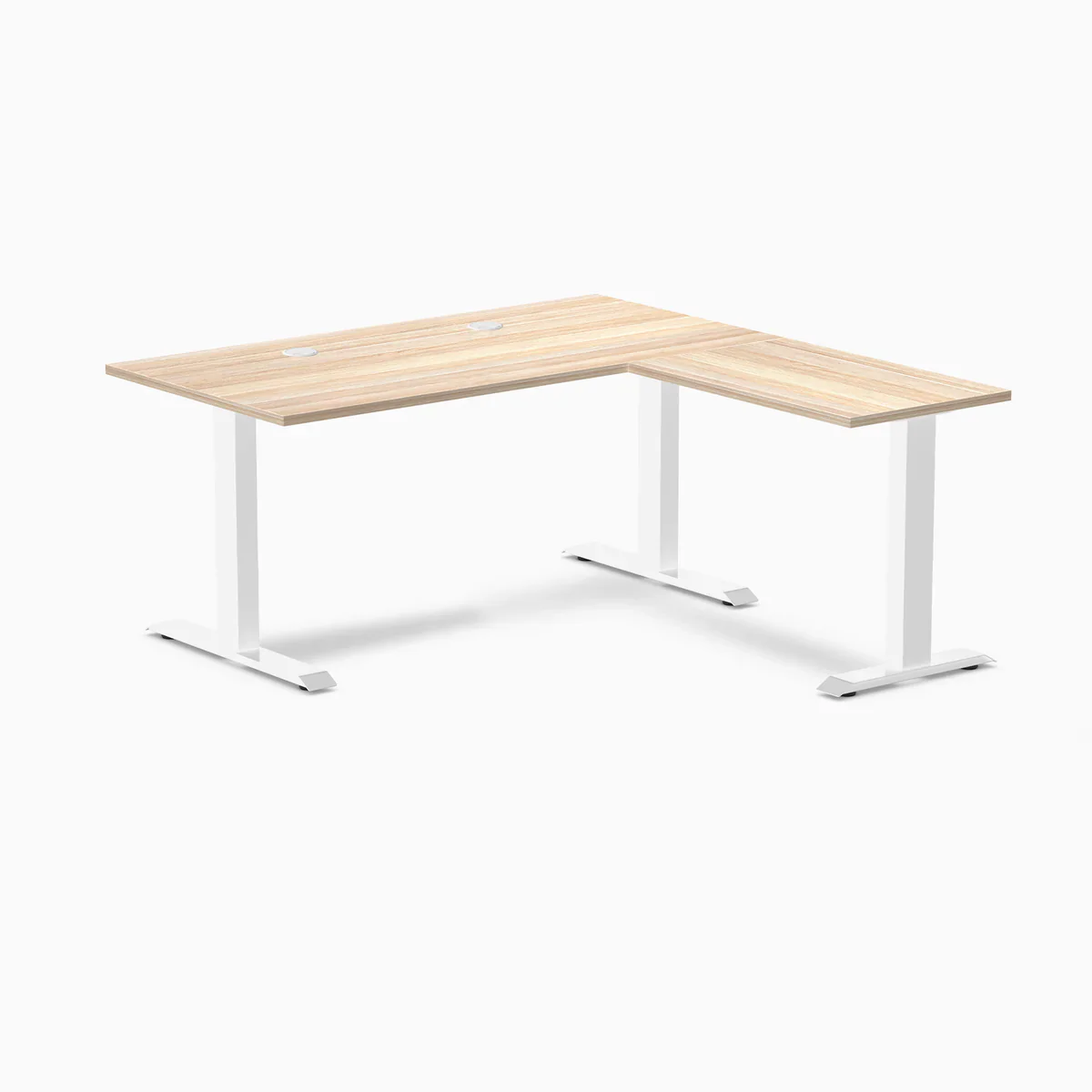 Desky Zero Laminate L-Shape Office Desk - Image 108